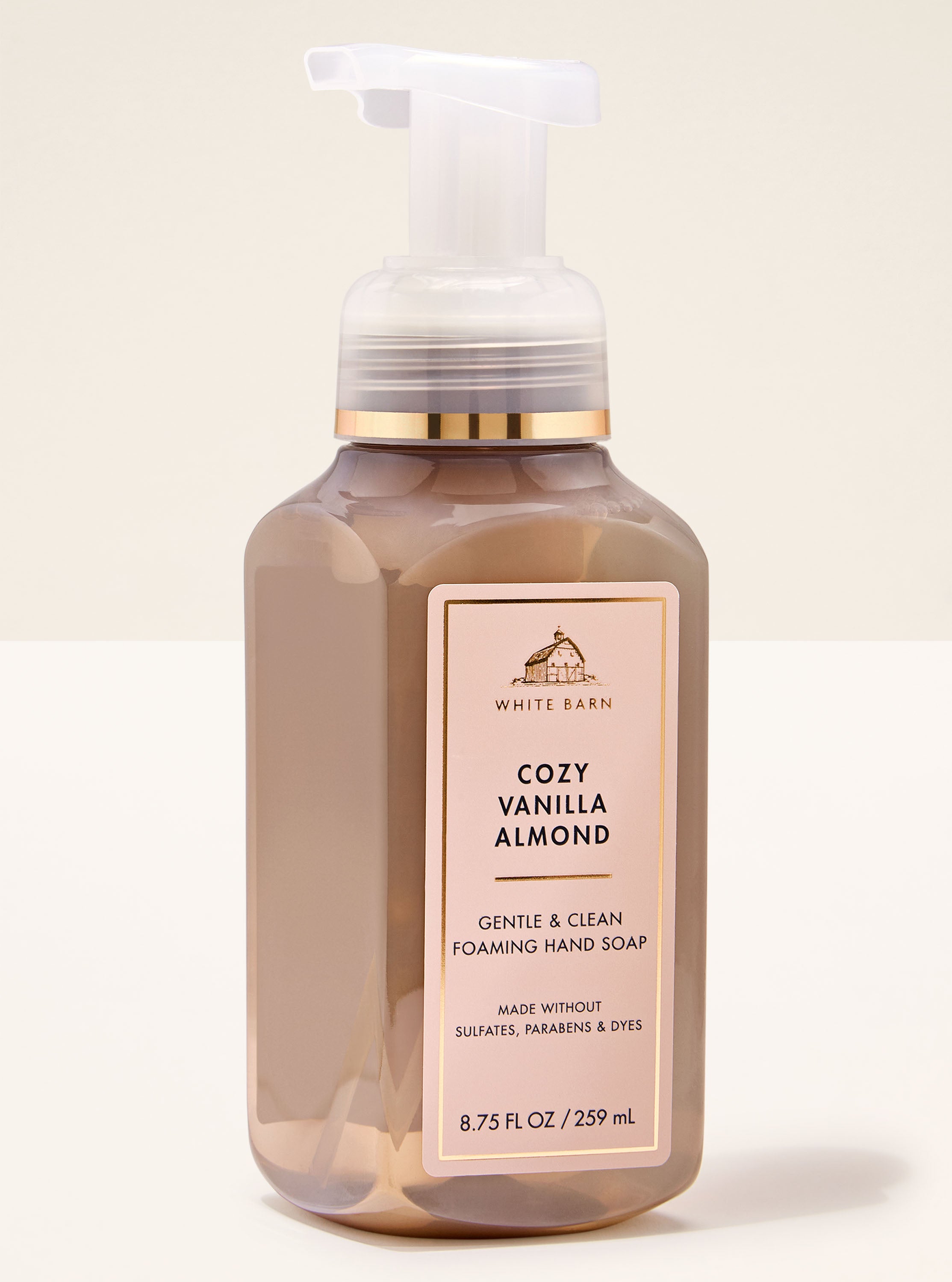 Cozy Vanilla Almond Gentle & Clean Foaming Hand Soap