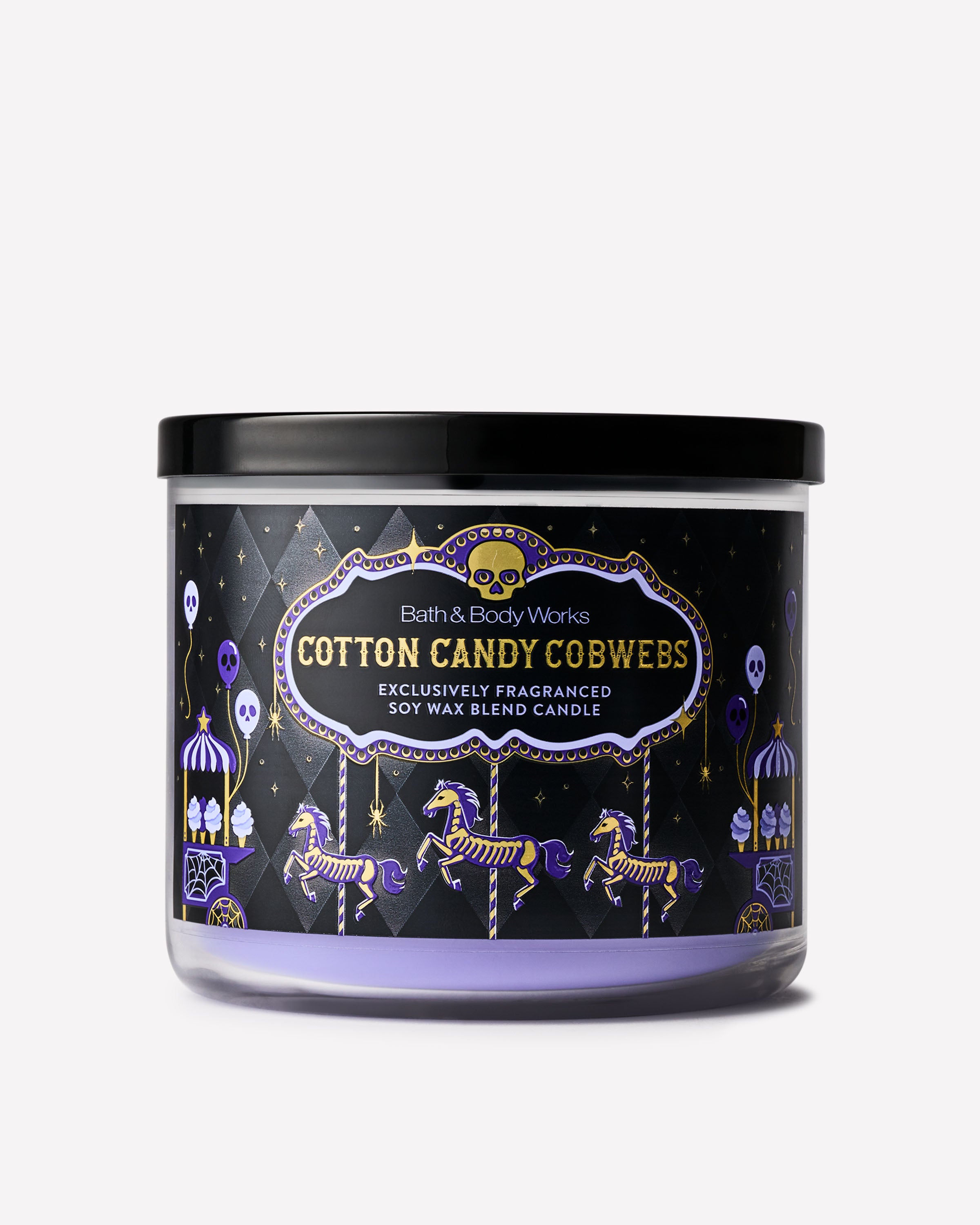 Cotton Candy Cobwebs 3-Wick Candle