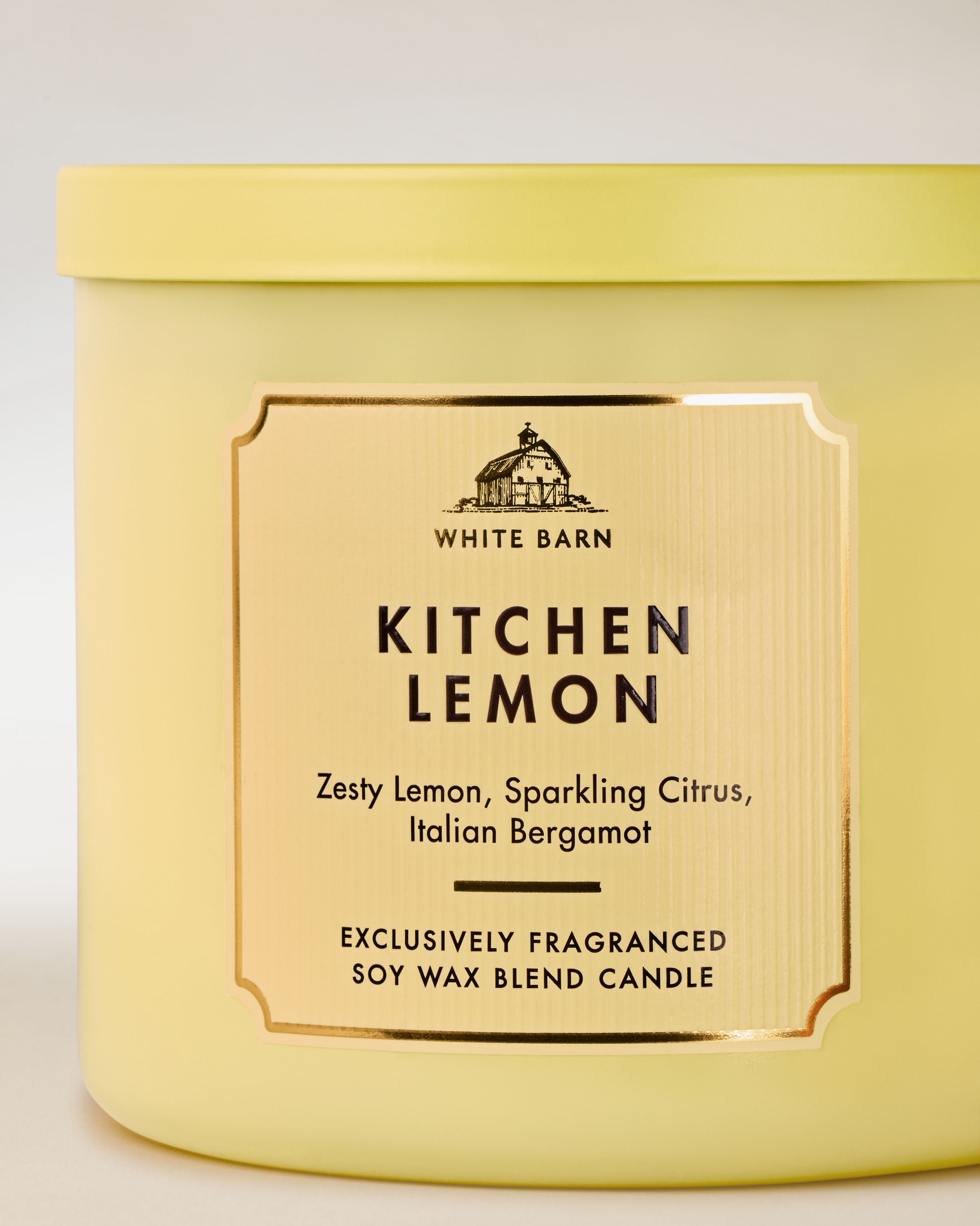 Kitchen Lemon 3-Wick Candle