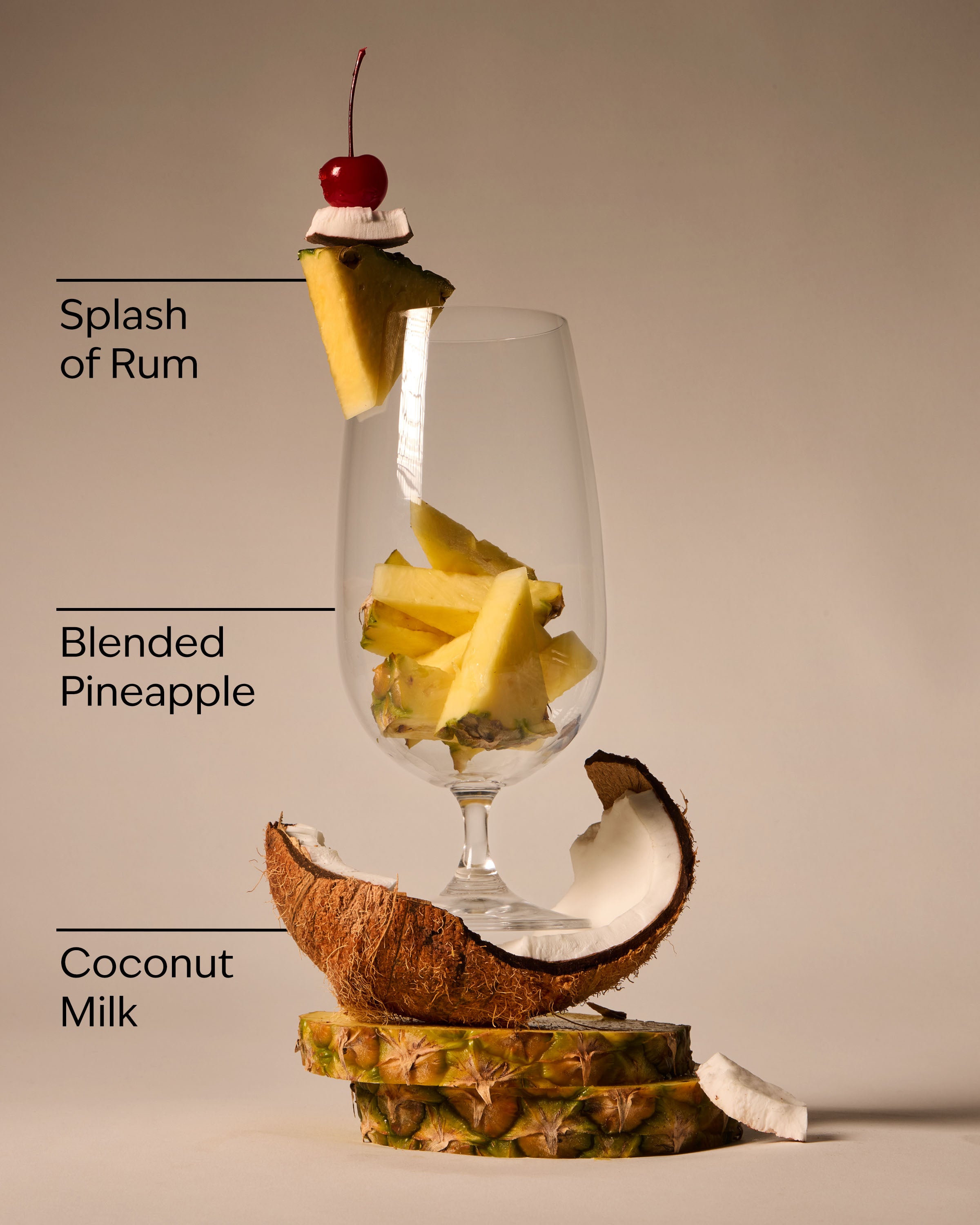 Coconut Piña Colada 3-Wick Candle