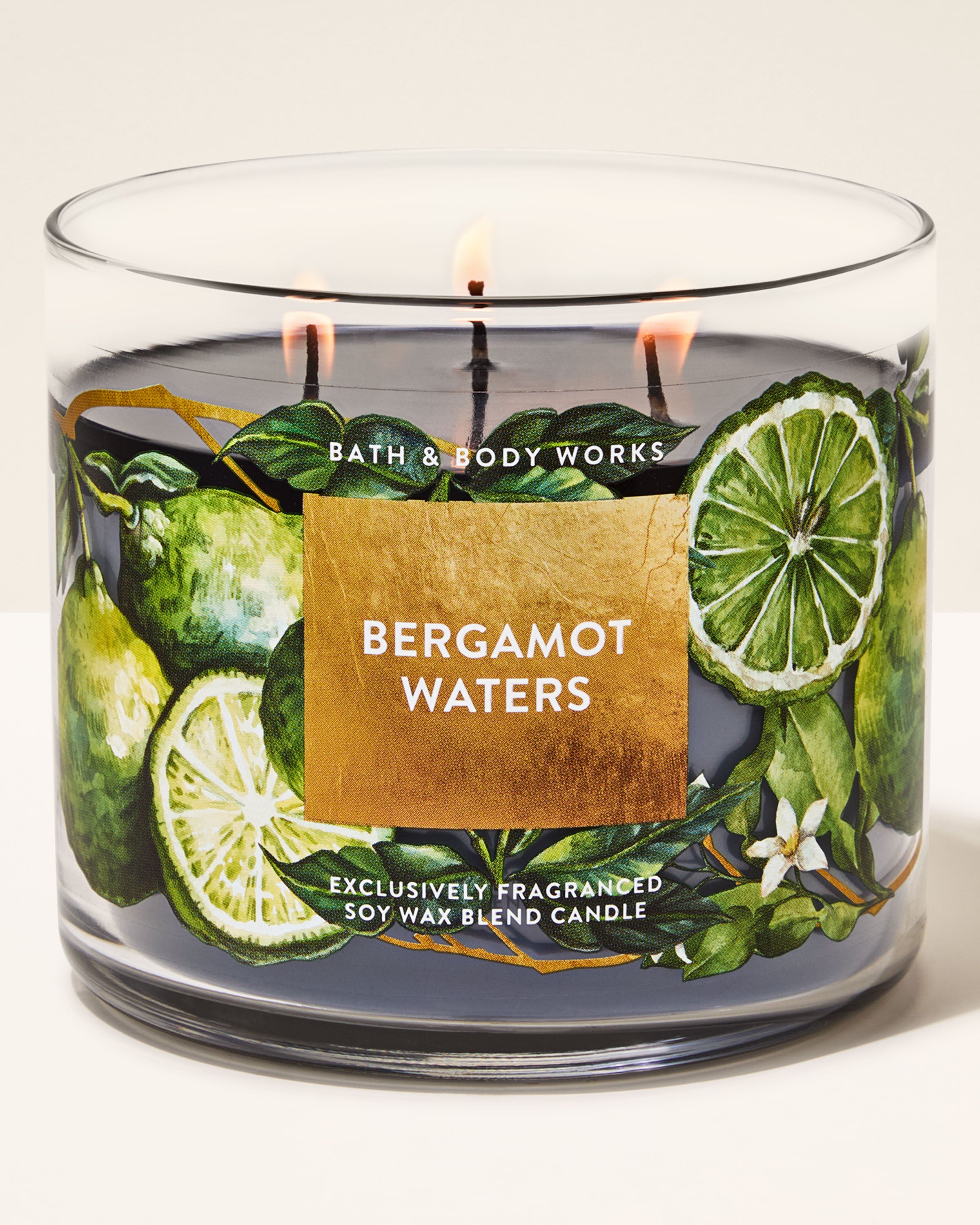 Bergamot Waters 3-Wick Candle