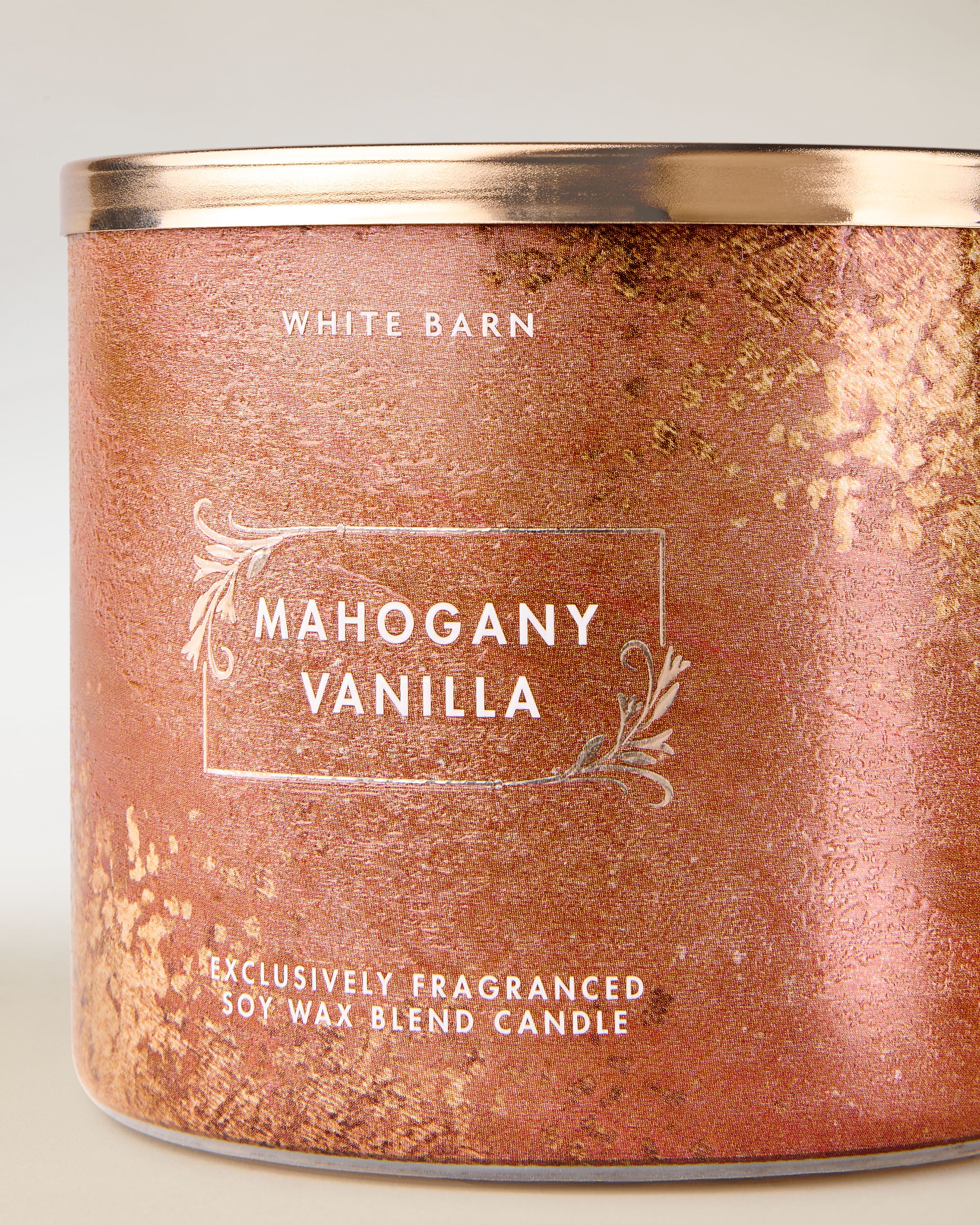 Mahogany Vanilla 3-Wick Candle