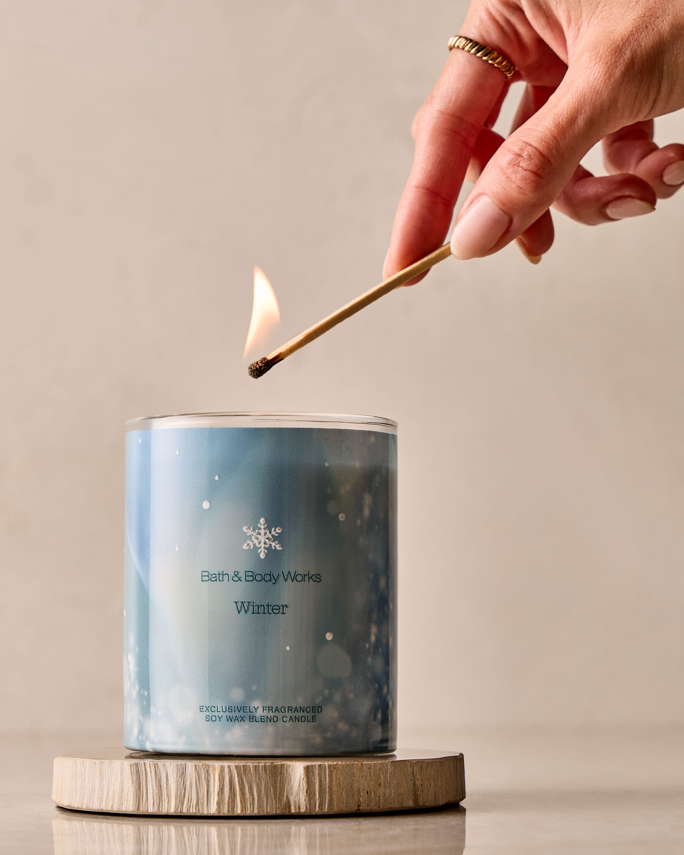 Winter Single Wick Candle