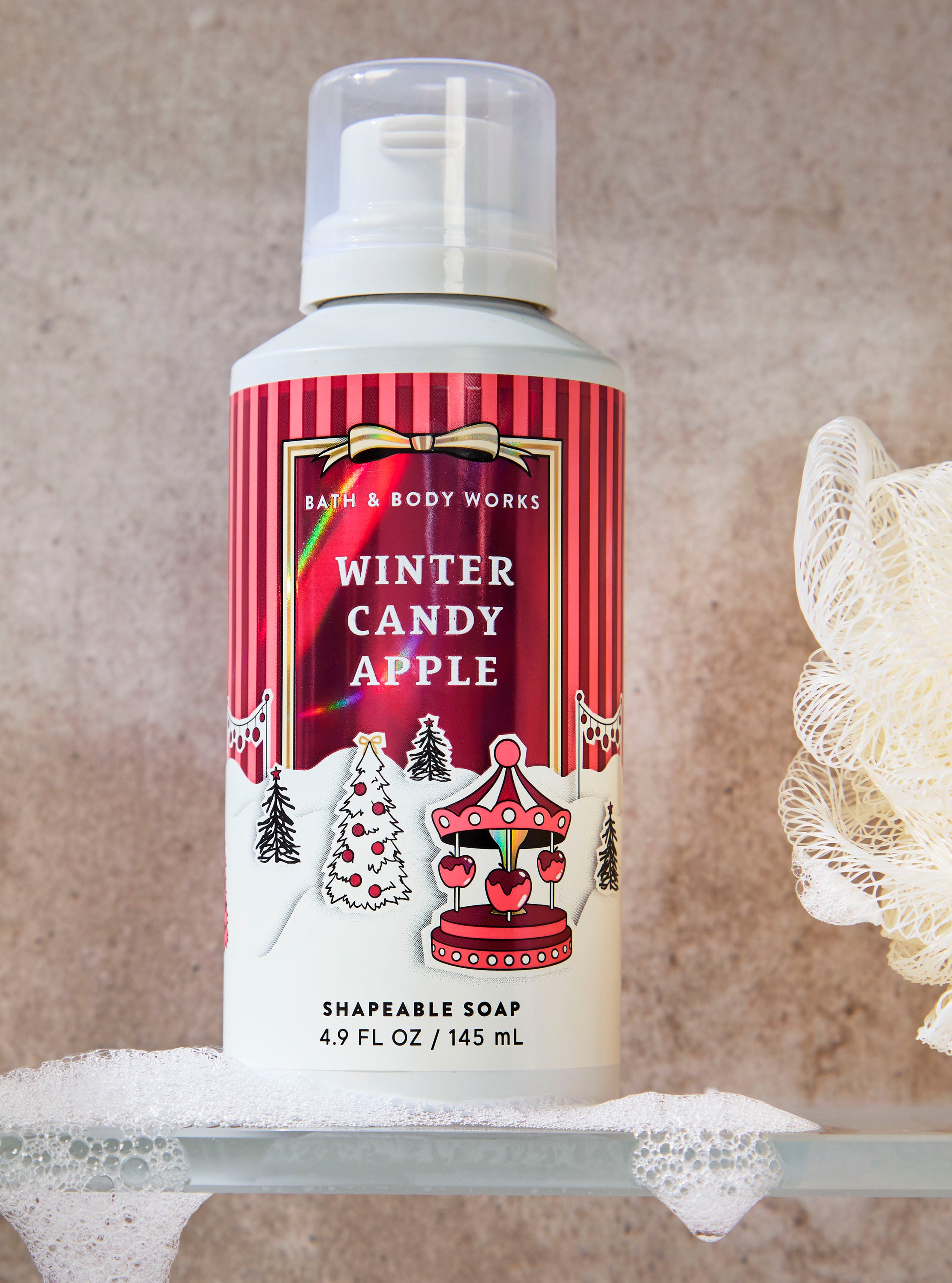 Winter Candy Apple Shapeable Soap