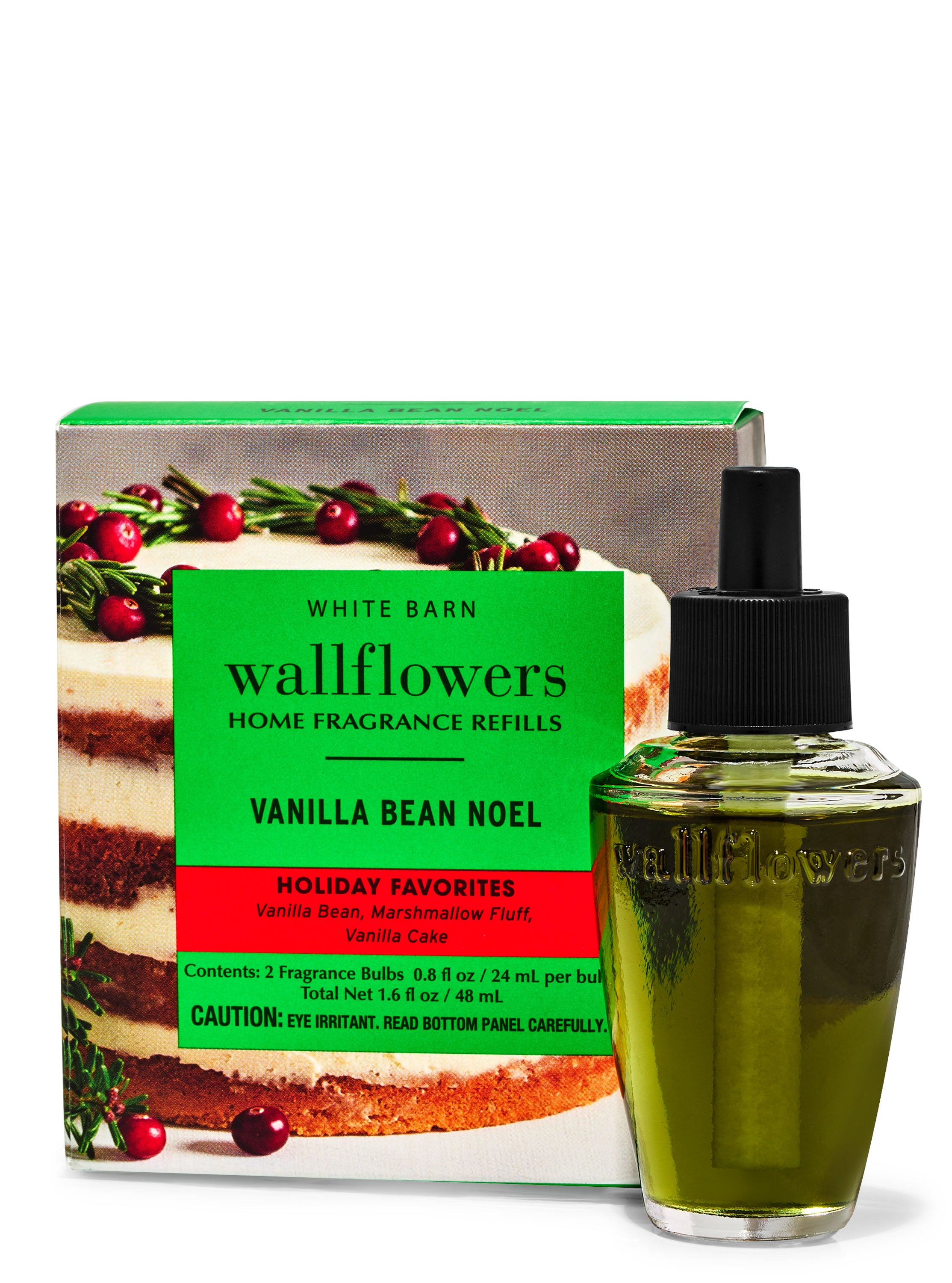 Vanilla Bean Noel Wallflowers Refills 2-Pack