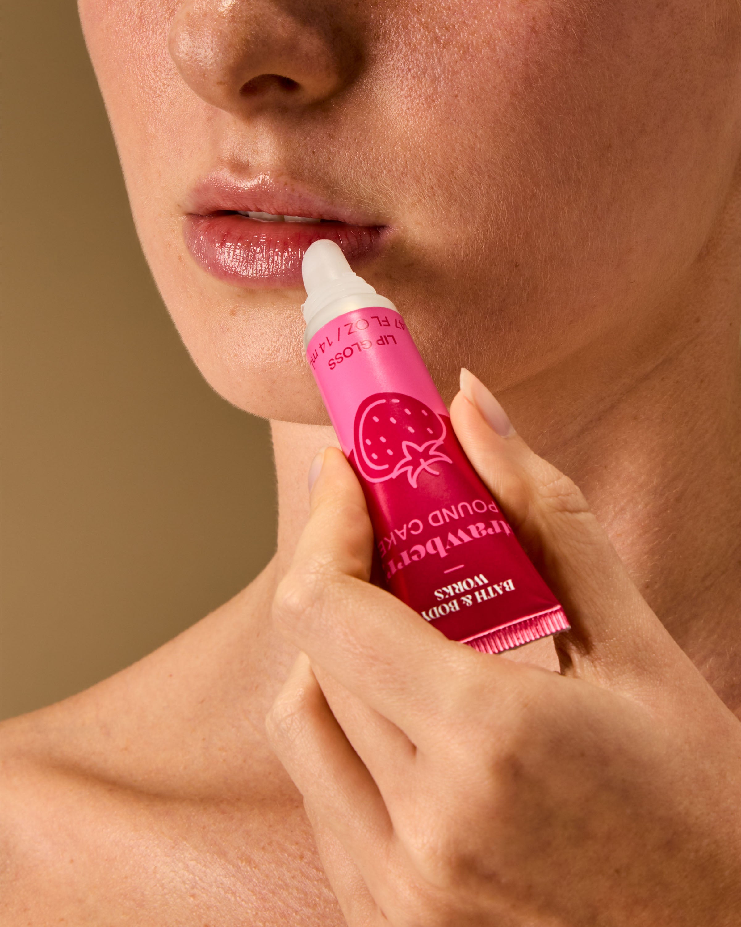 Strawberry Poundcake Lip Gloss