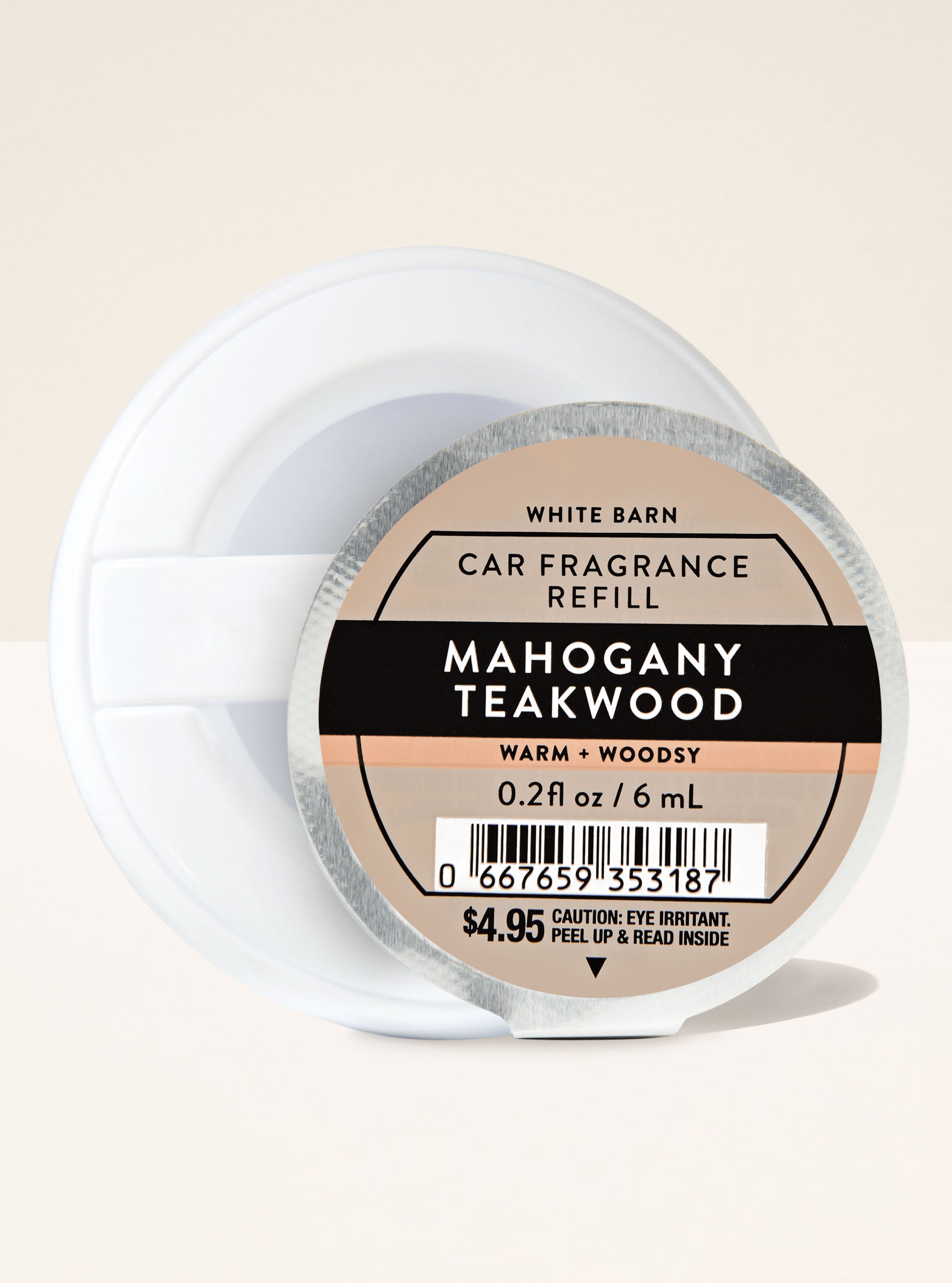 Mahogany Teakwood Car Fragrance Refill