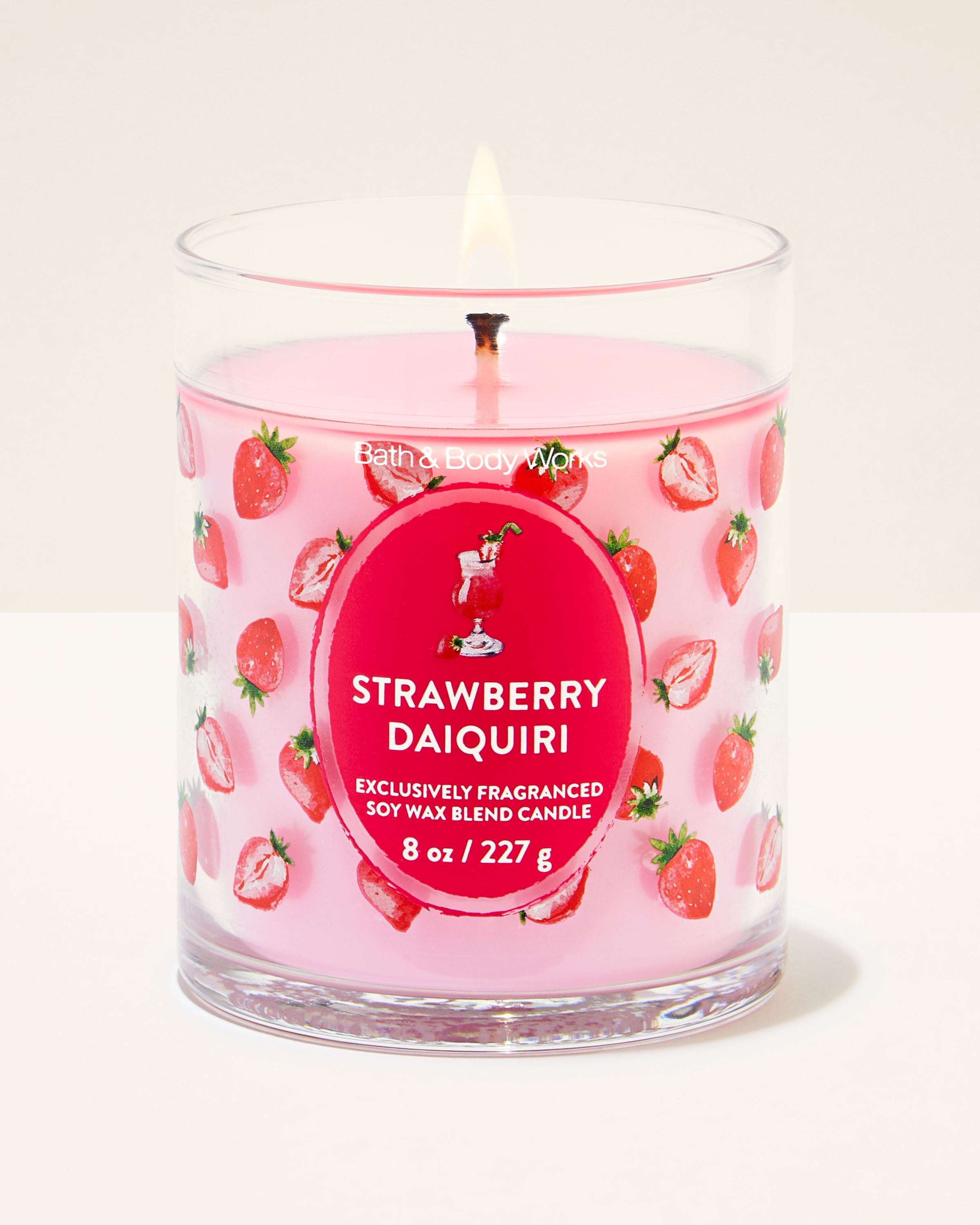 Strawberry Daiquiri Single Wick Candle