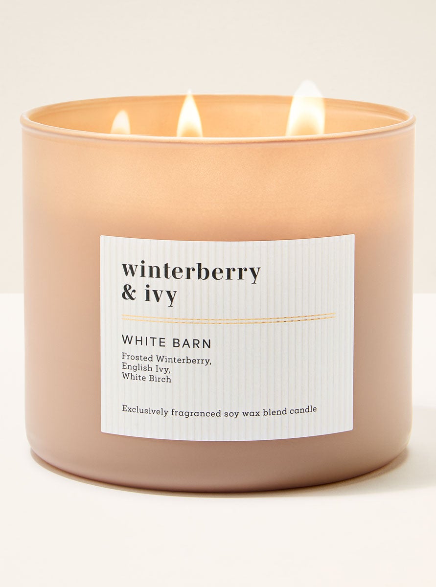 Winterberry & Ivy 3-Wick Candle | Bath & Body Works