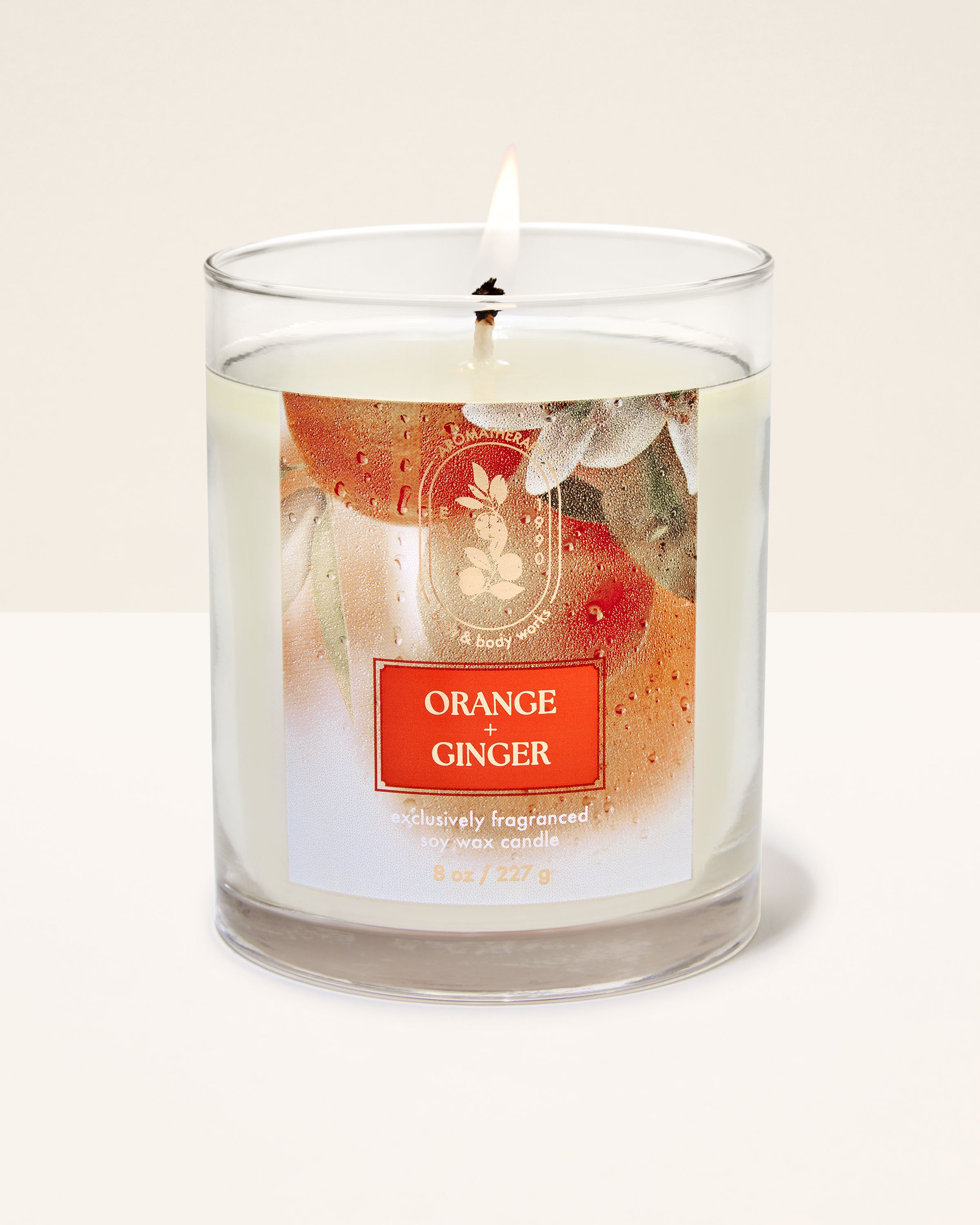 Orange Ginger Single Wick Candle