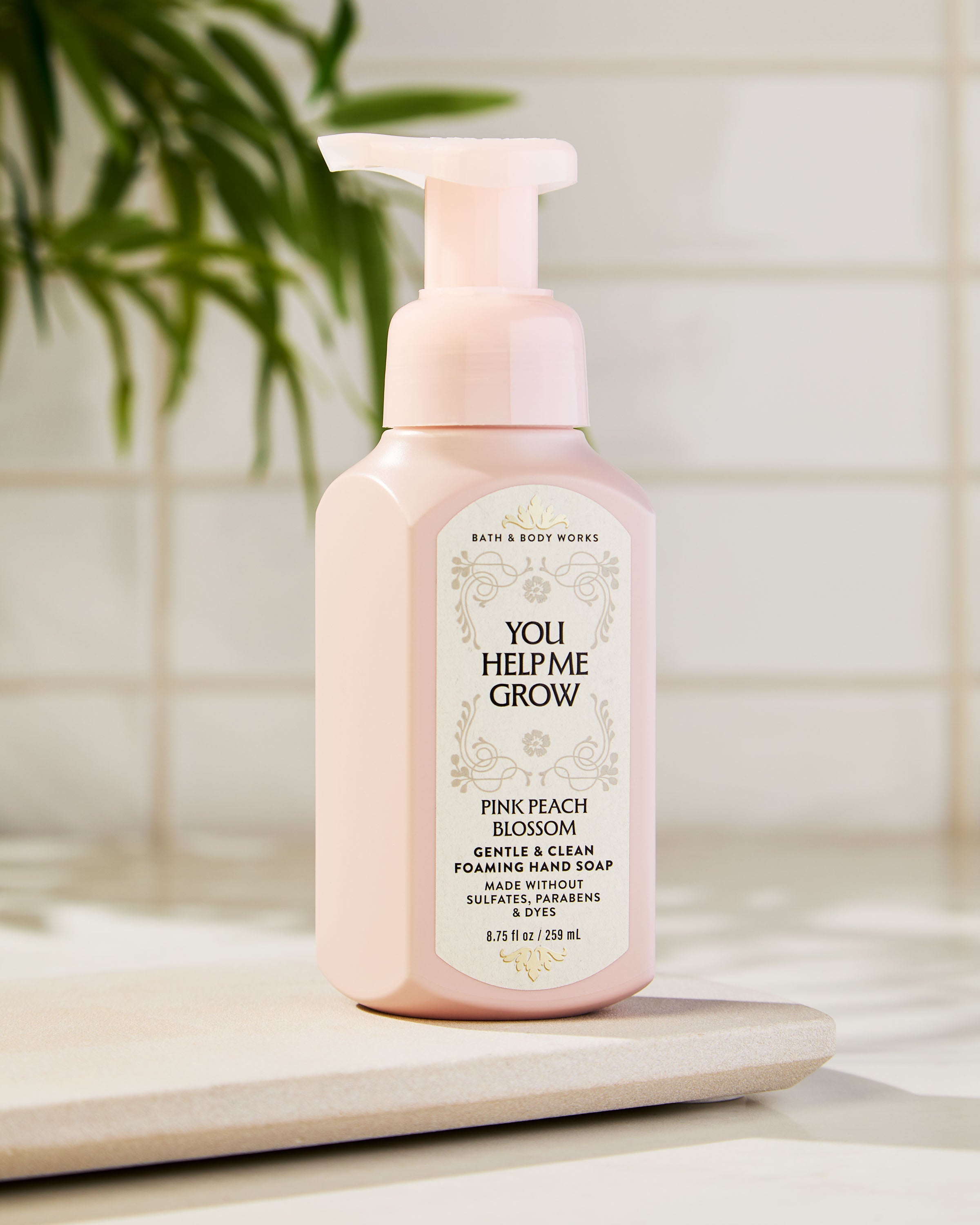 Pink Peach Blossom Gentle & Clean Foaming Hand Soap
