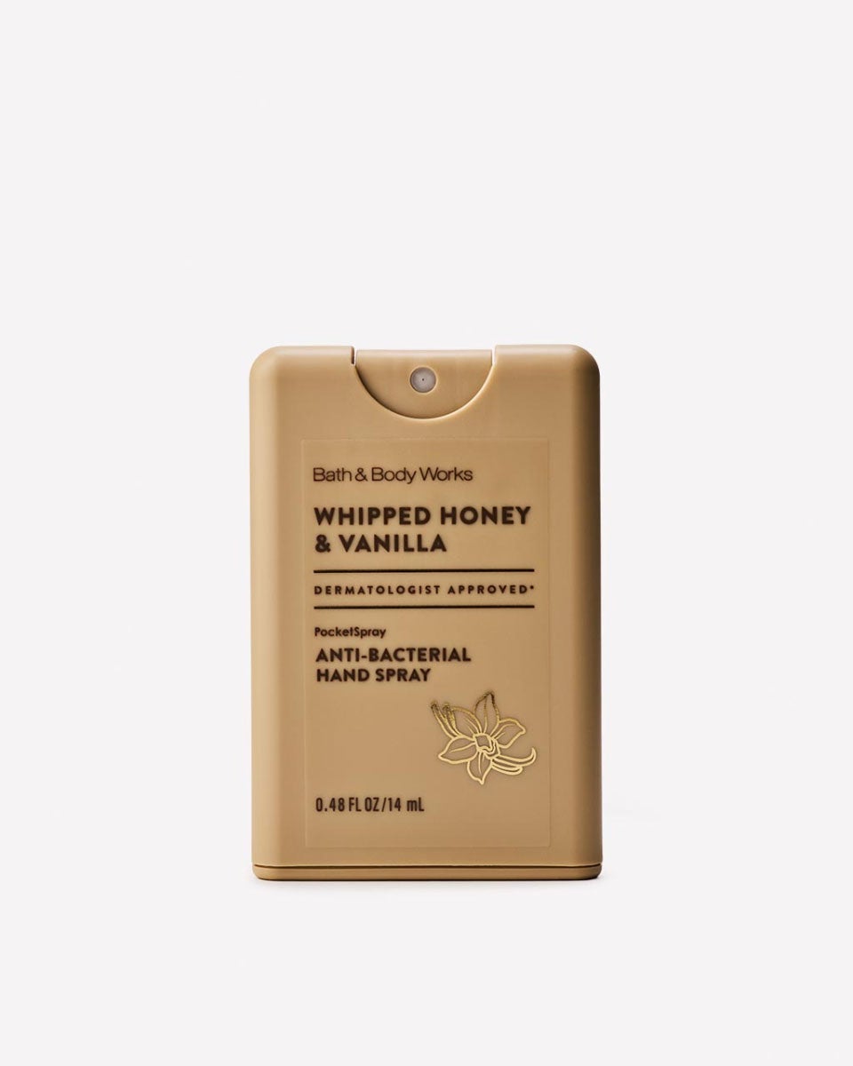 Whipped Honey & Vanilla PocketSpray Hand Sanitizer | Bath & Body Works