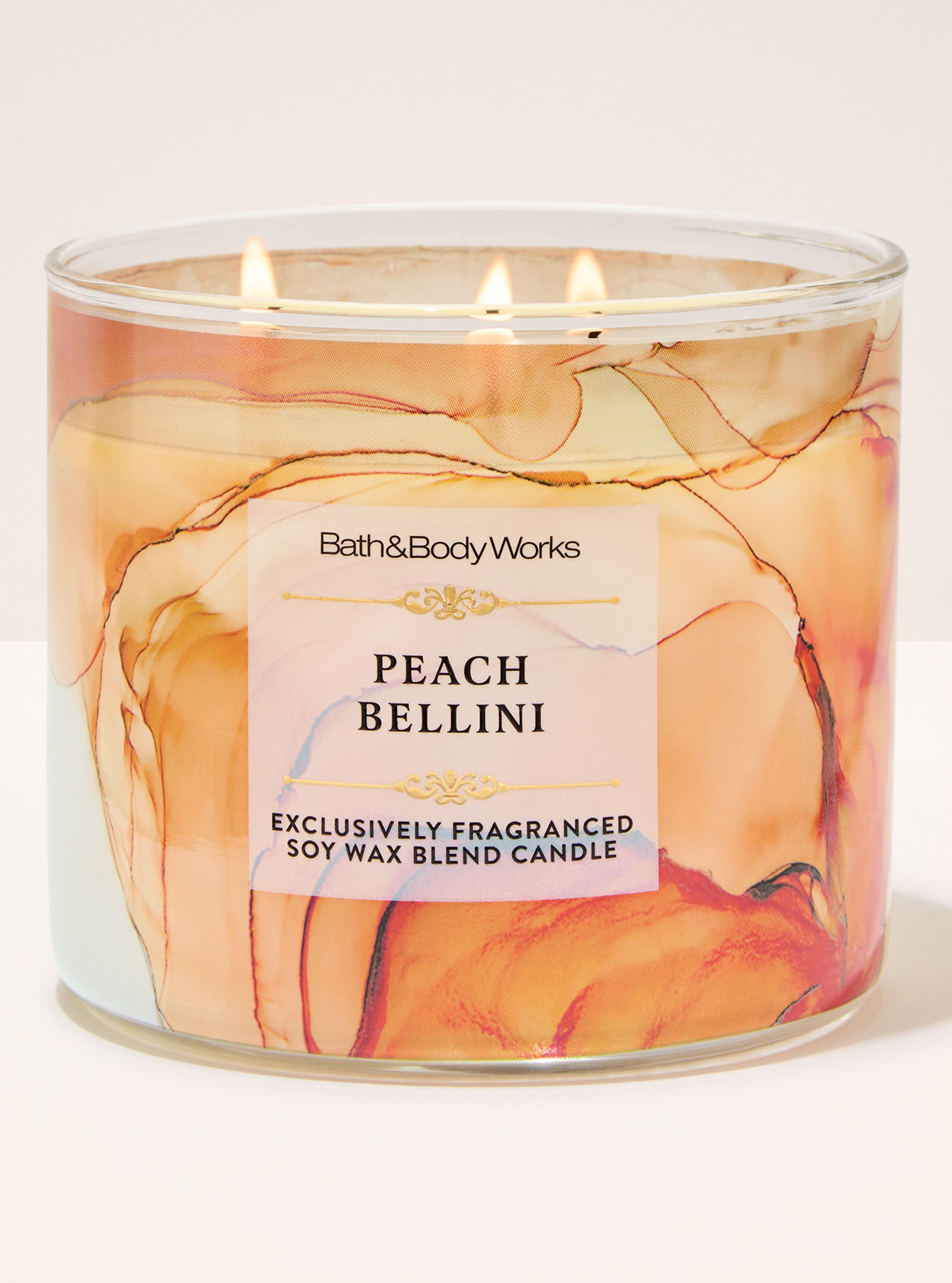 Peach Bellini 3-Wick Candle