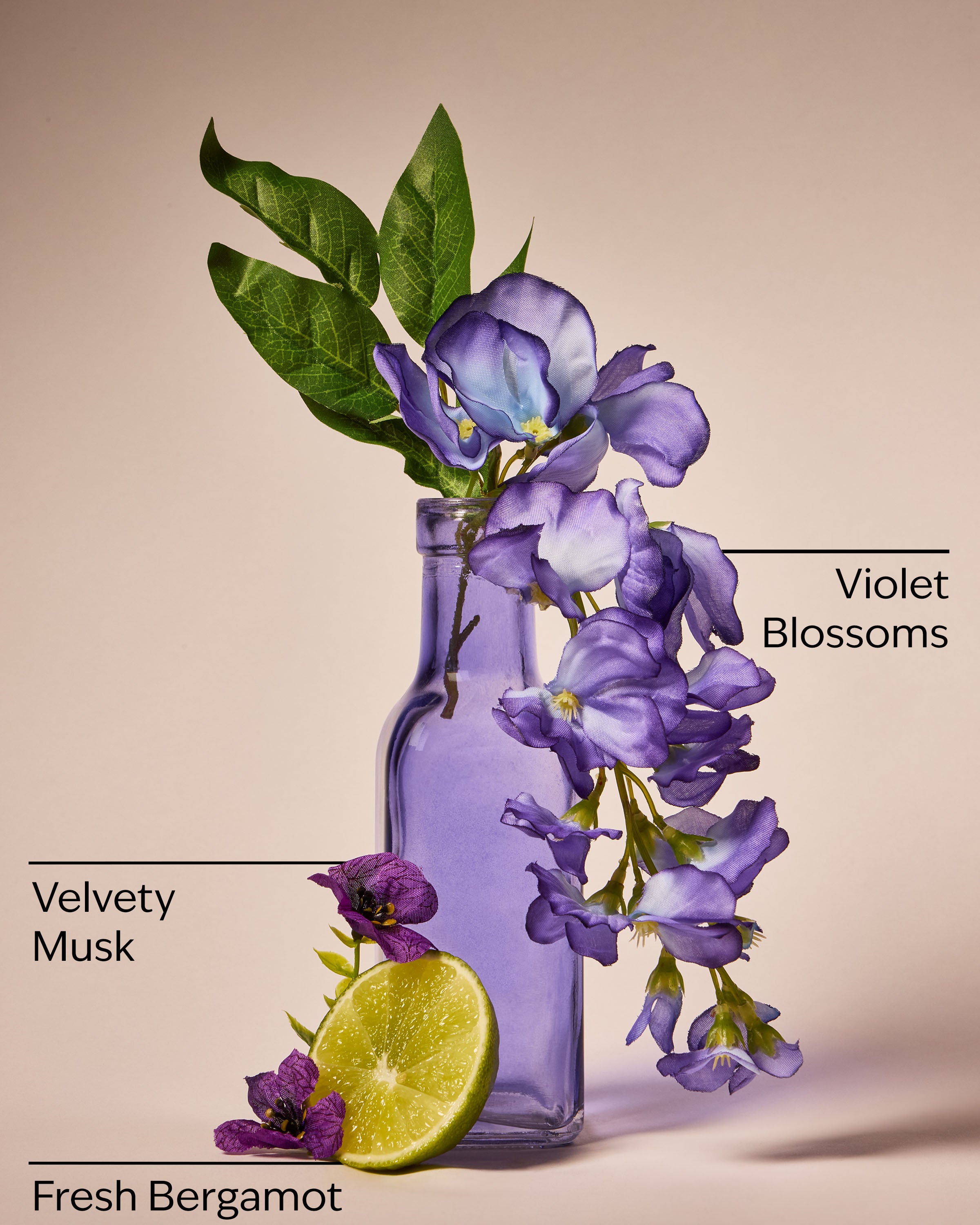 Violet & Musk 3-Wick Candle