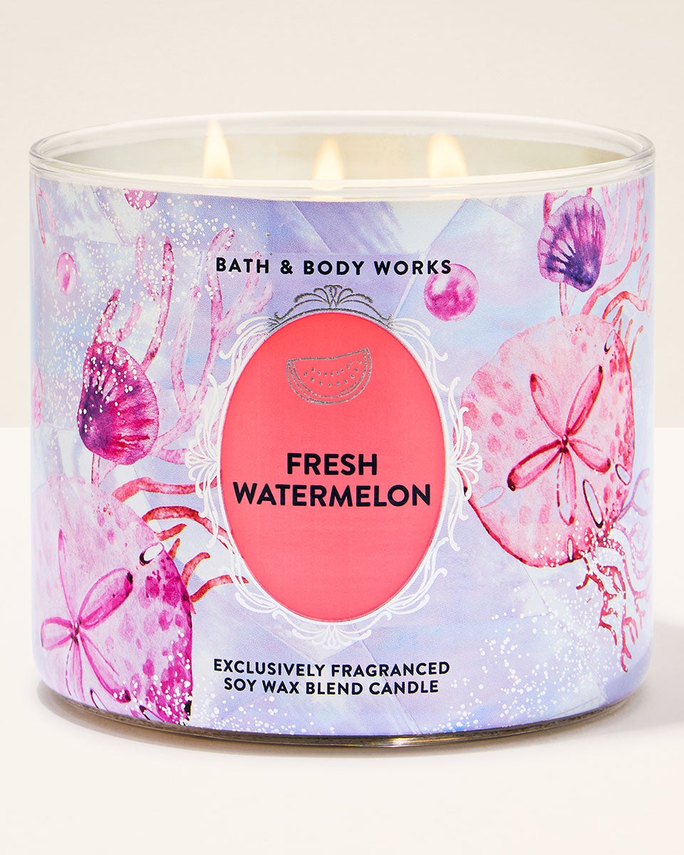 Fresh Watermelon 3-Wick Candle | Bath & Body Works