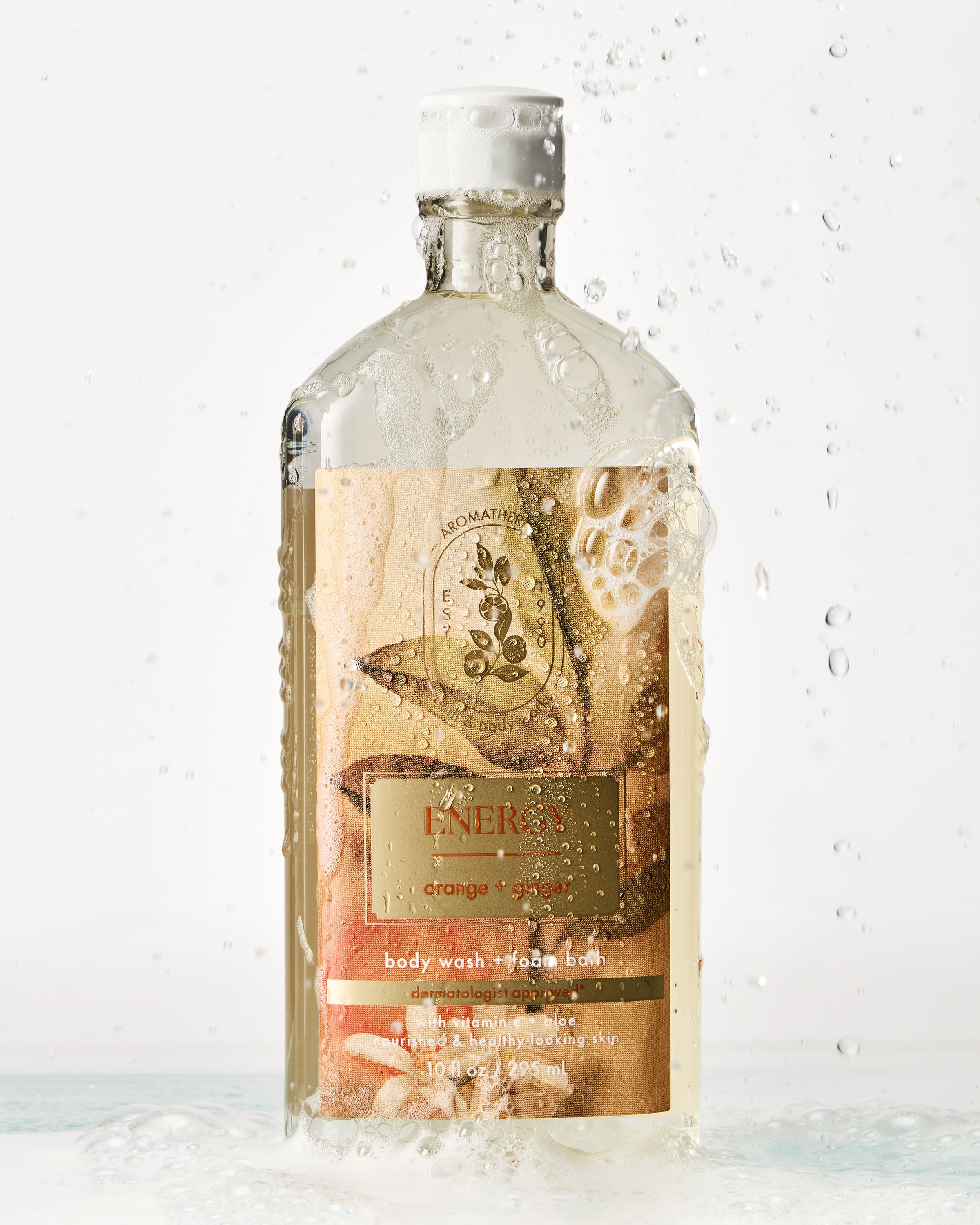 Orange Ginger Body Wash & Foam Bath