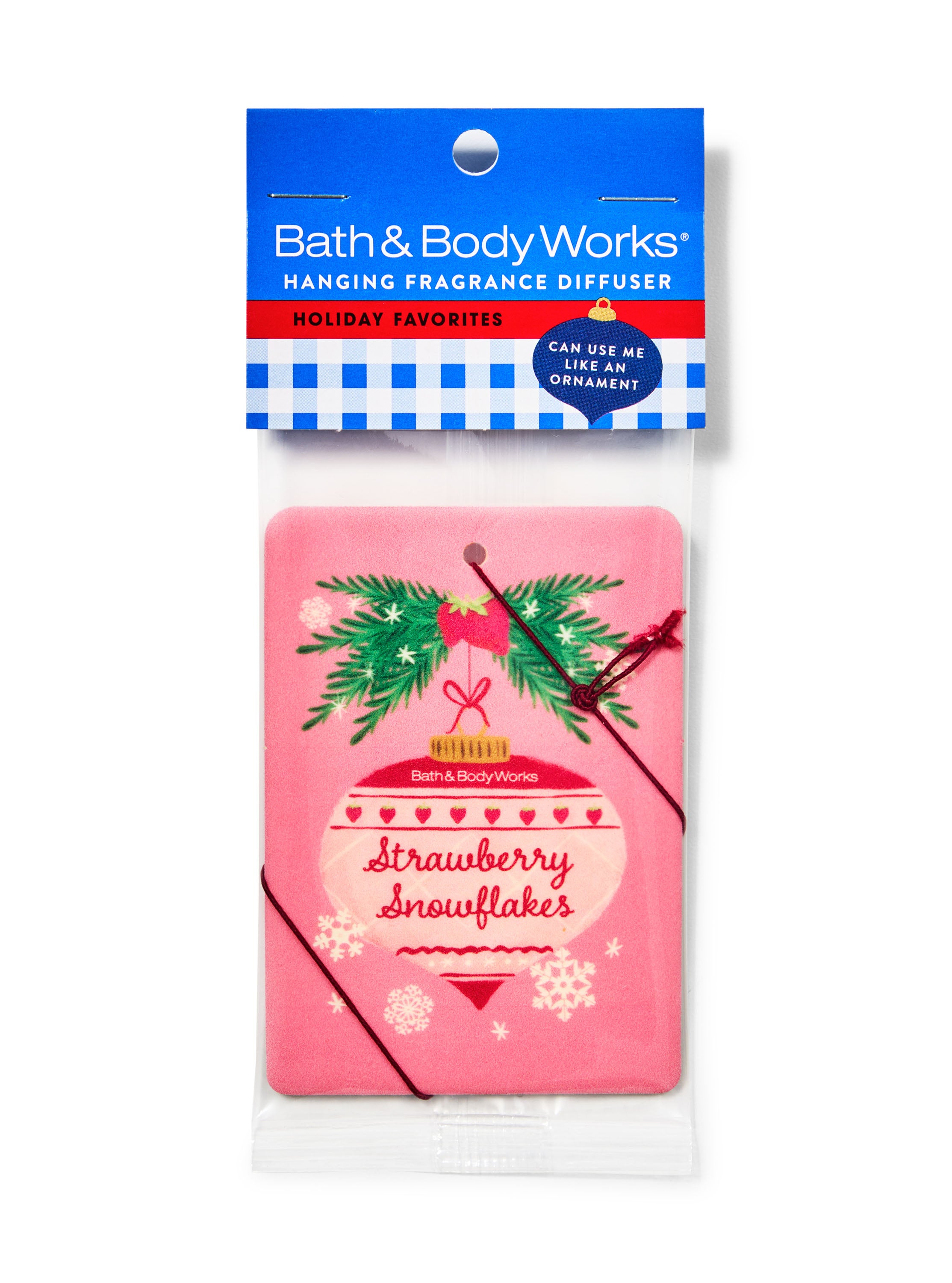 Strawberry Snowflakes Hanging Fragrance Diffuser