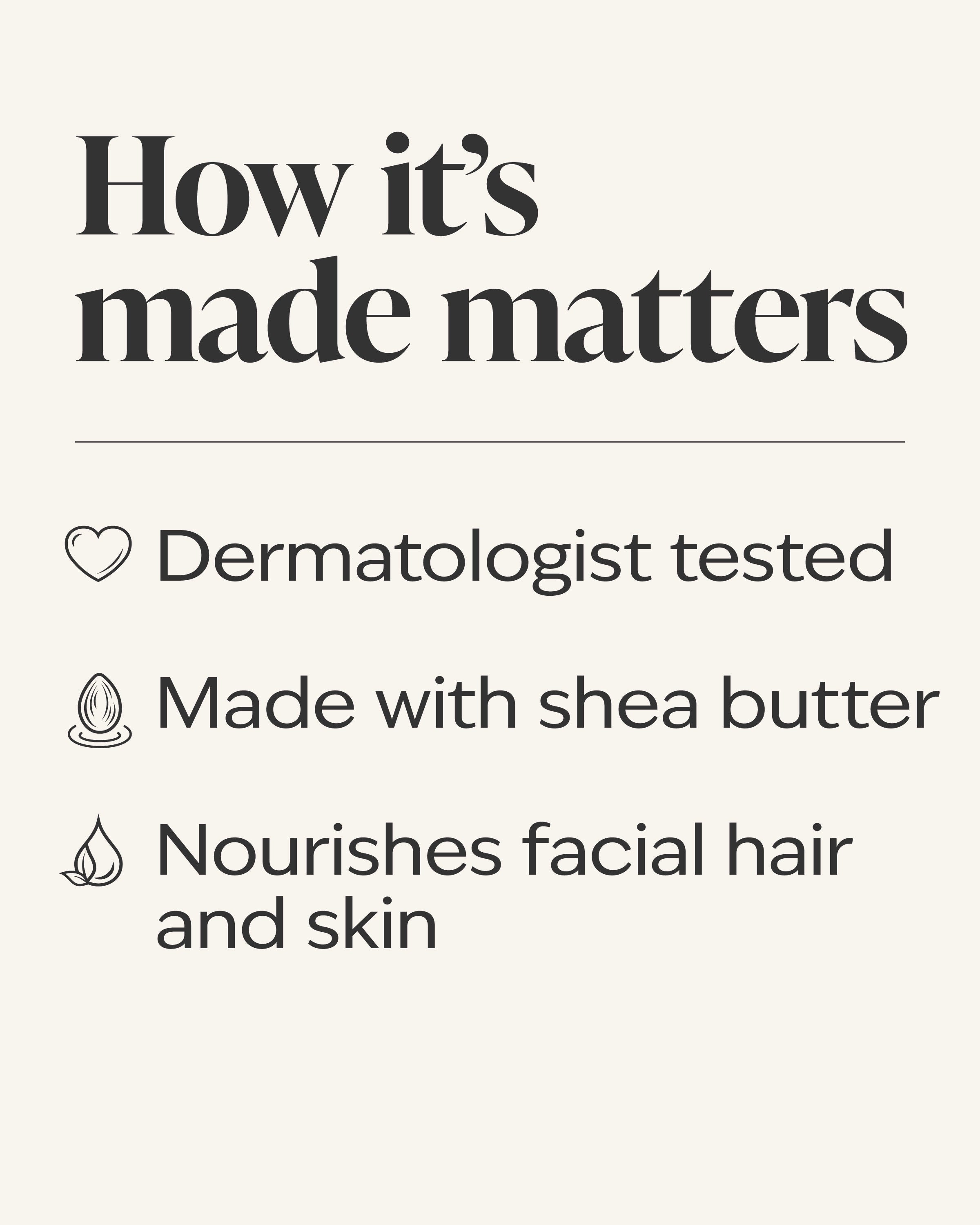 Beard & Scruff Cream Shea Butter