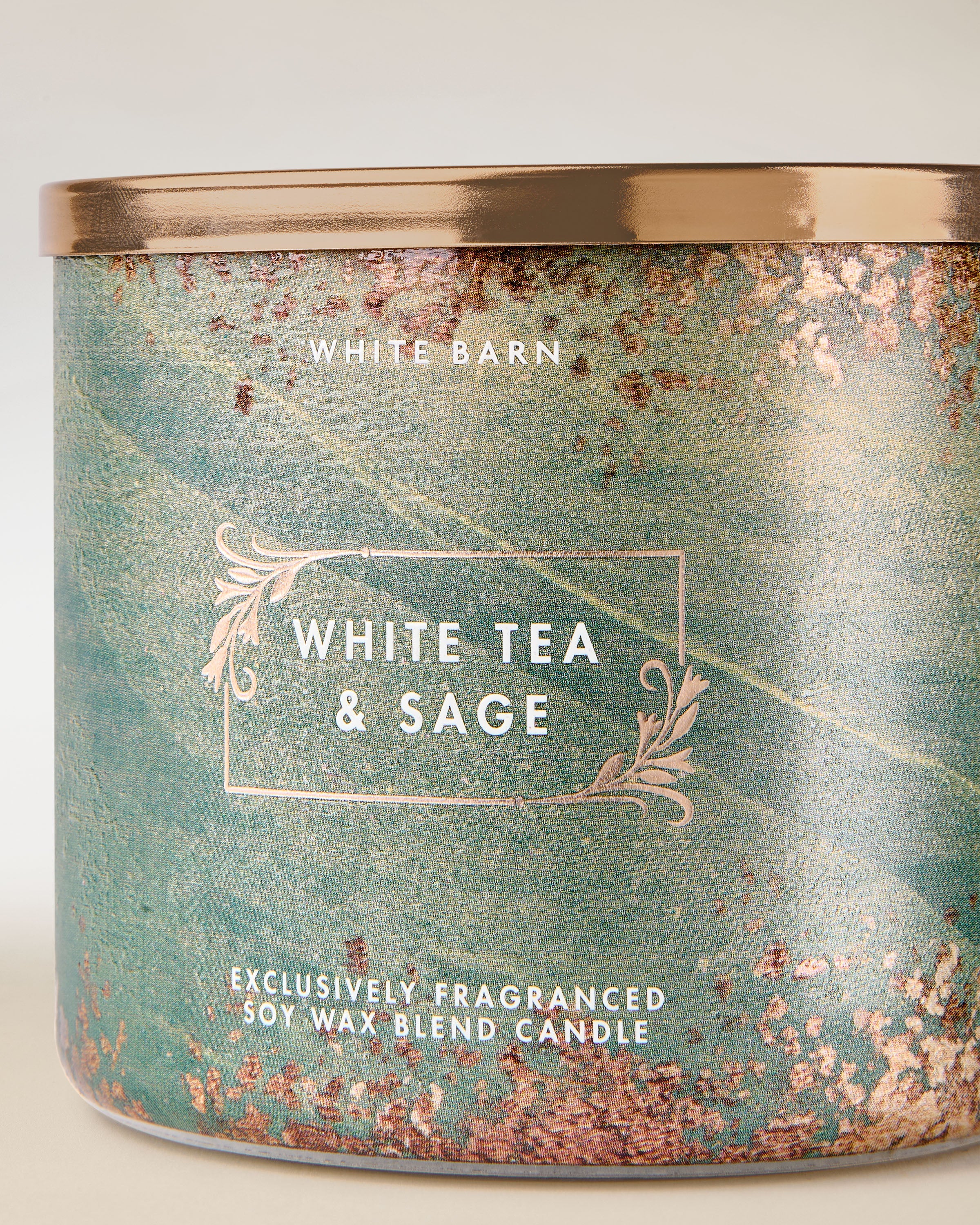 White Tea & Sage 3-Wick Candle