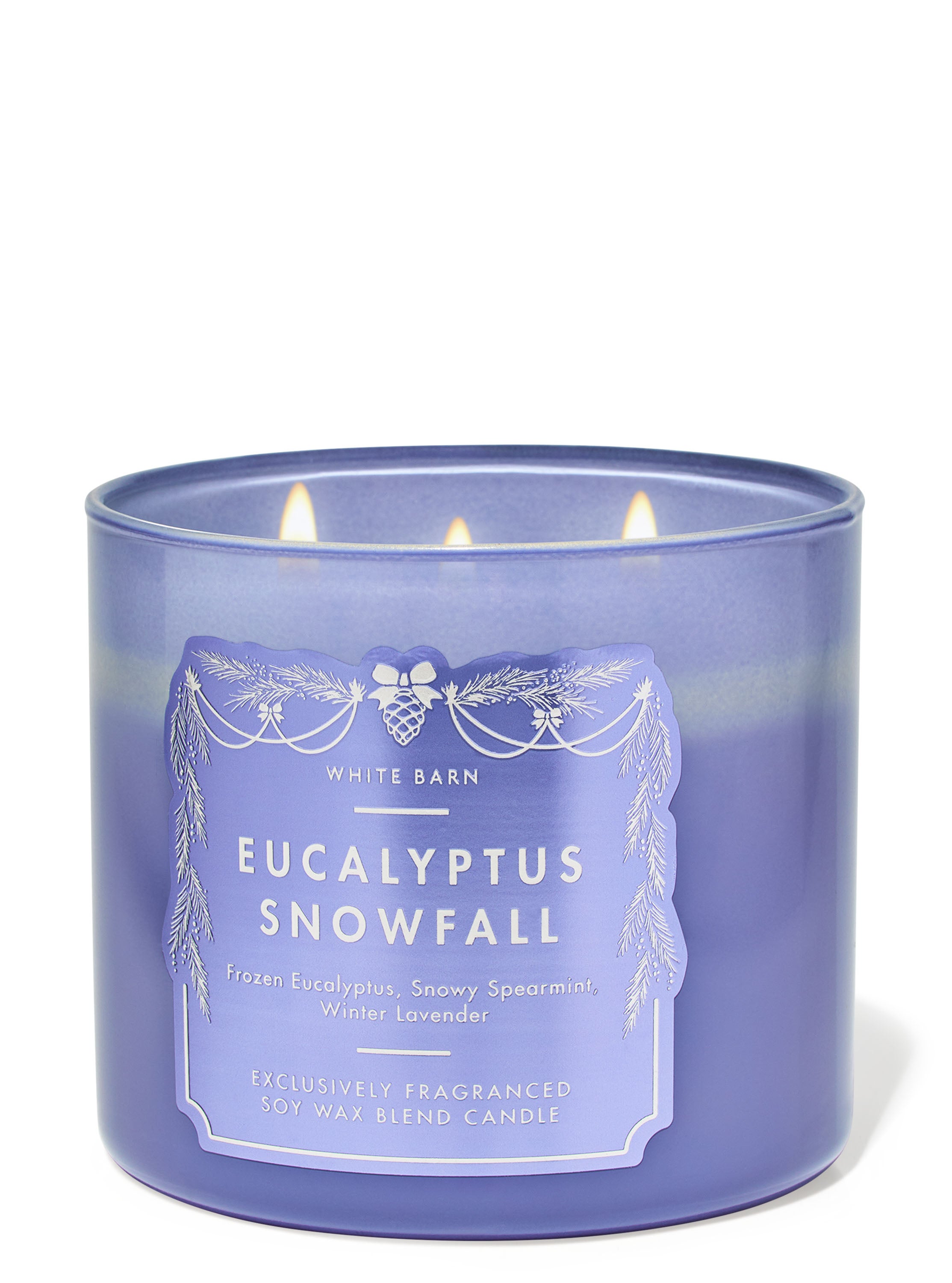 Eucalyptus Snowfall 3-Wick Candle