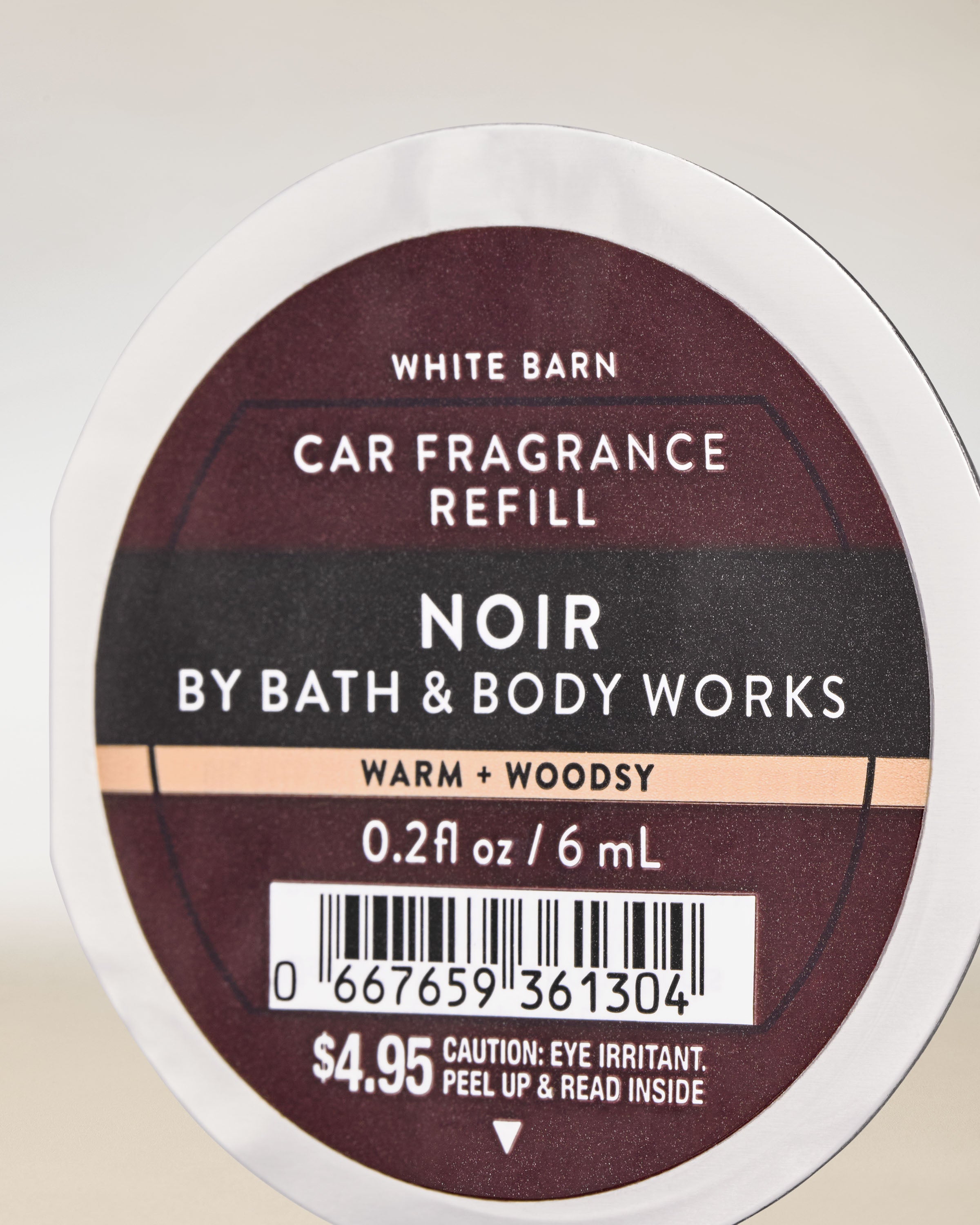 Noir Car Fragrance Refill