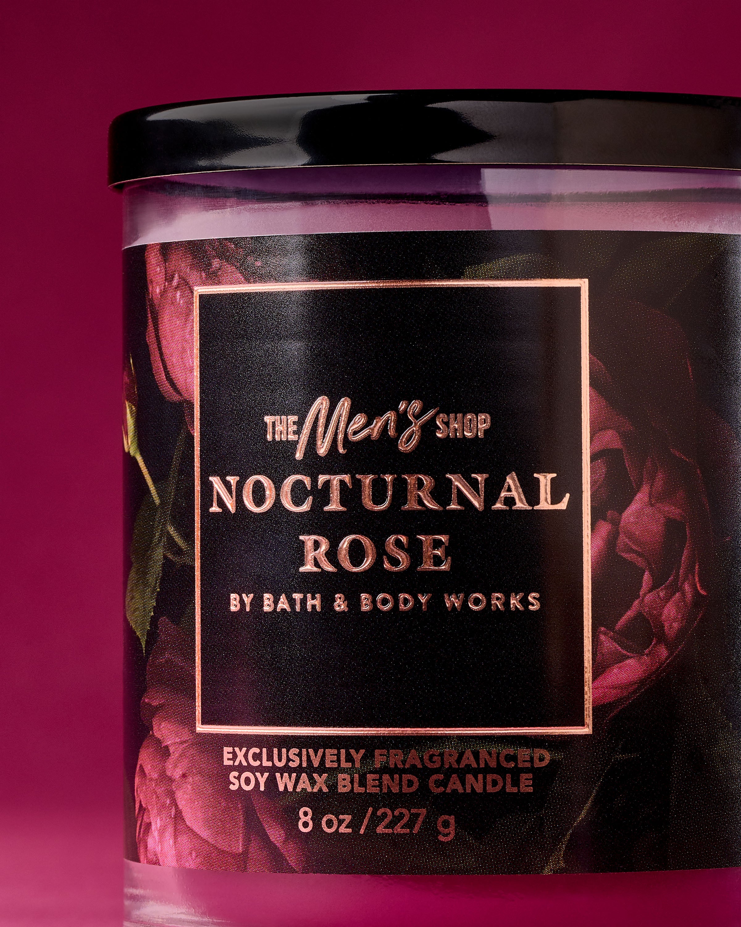 Nocturnal Rose Single Wick Candle