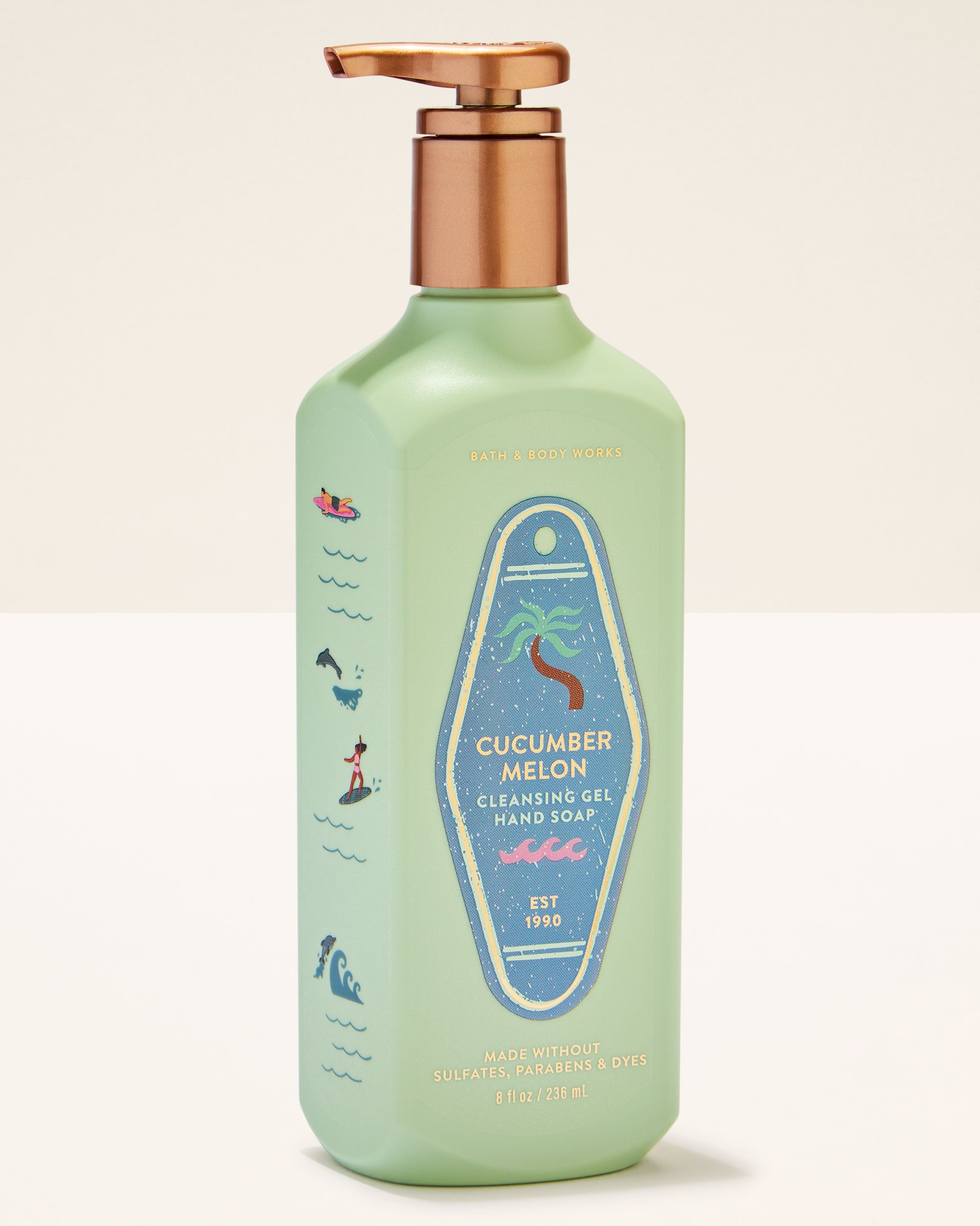 Cucumber Melon Cleansing Gel Hand Soap