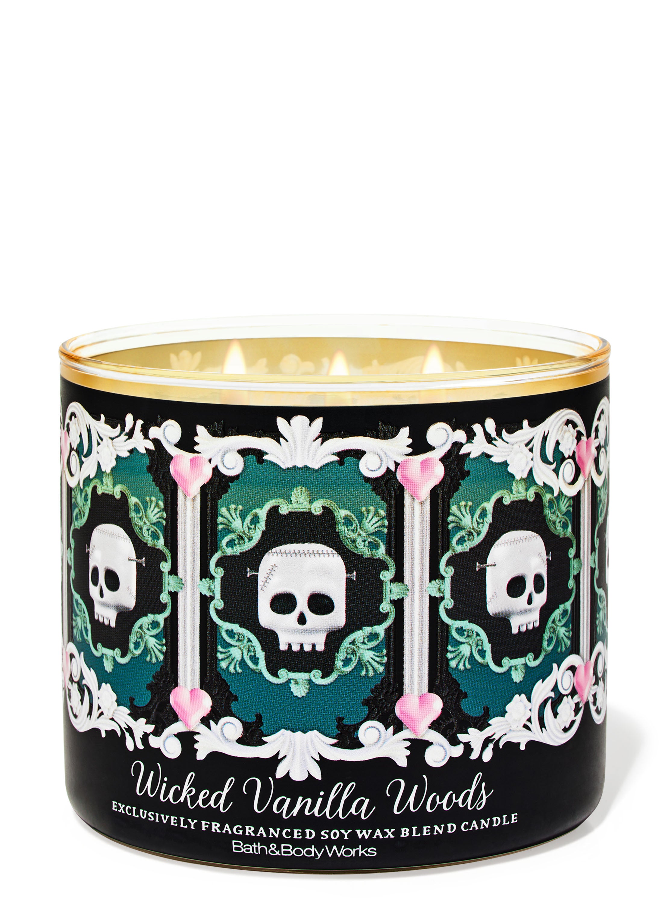 Wicked Vanilla Woods 3-Wick Candle