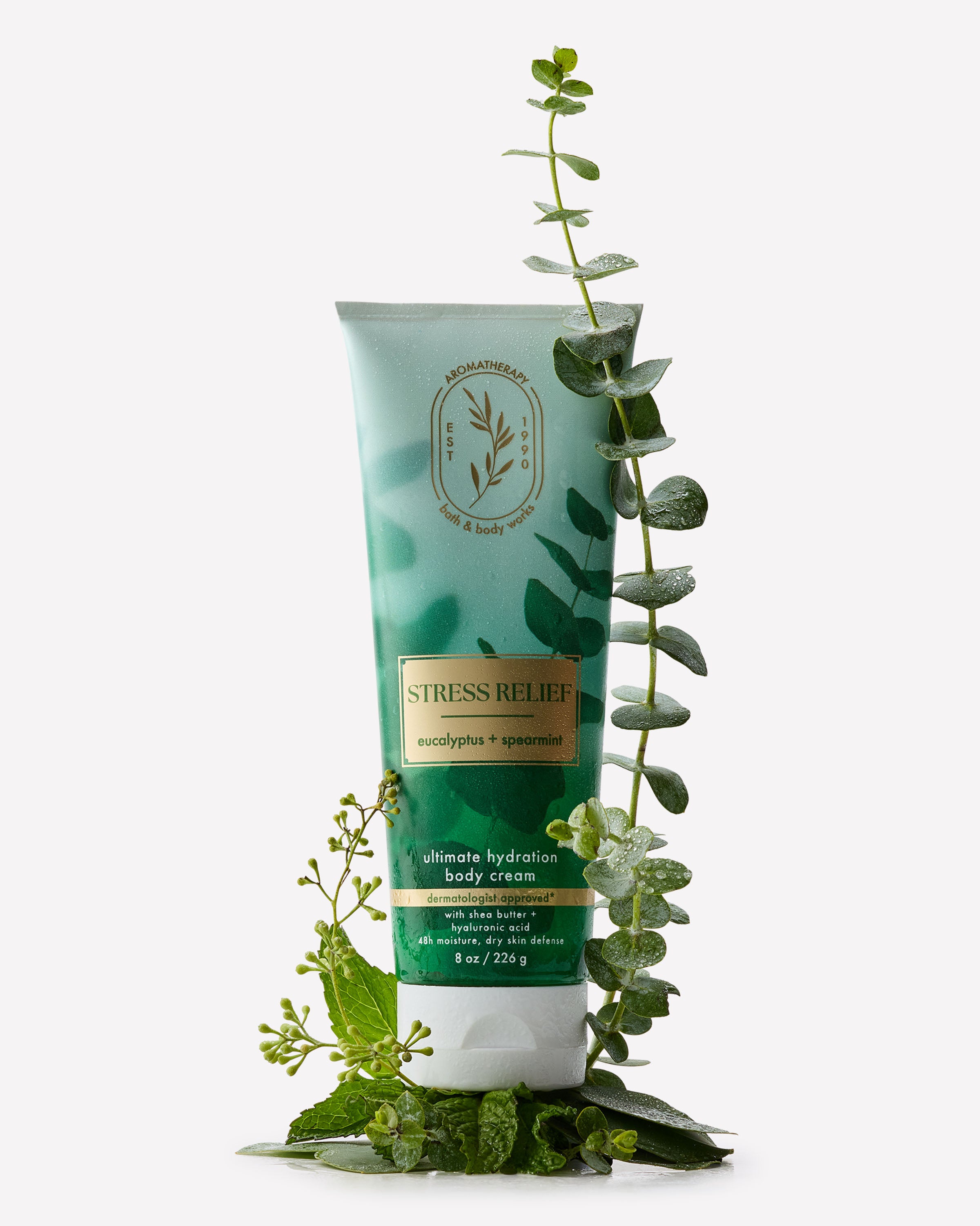 Stress Relief: Eucalyptus + Spearmint Ultimate Hydration Body Cream