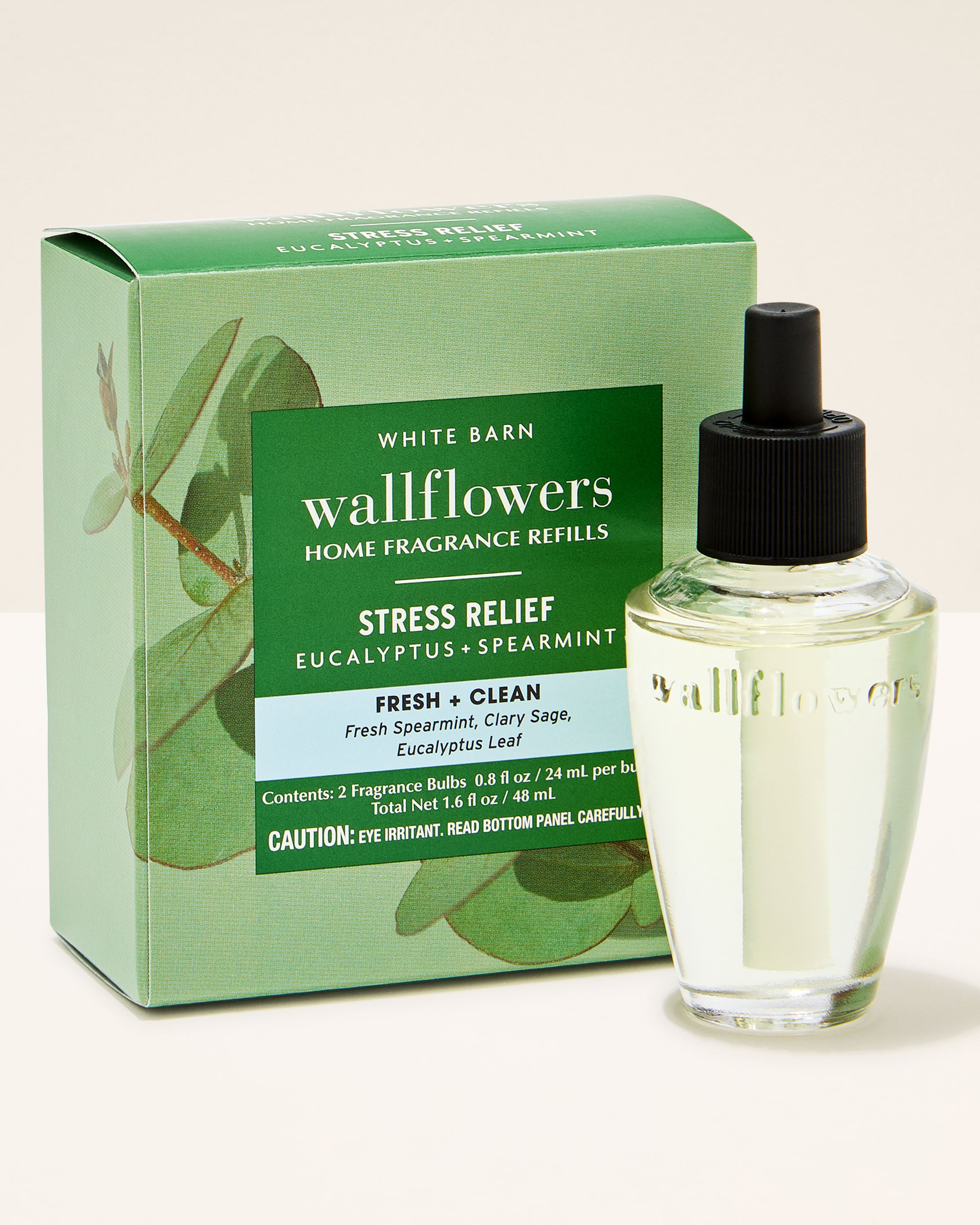 Stress Relief: Eucalyptus Spearmint Wallflowers Refills 2-Pack