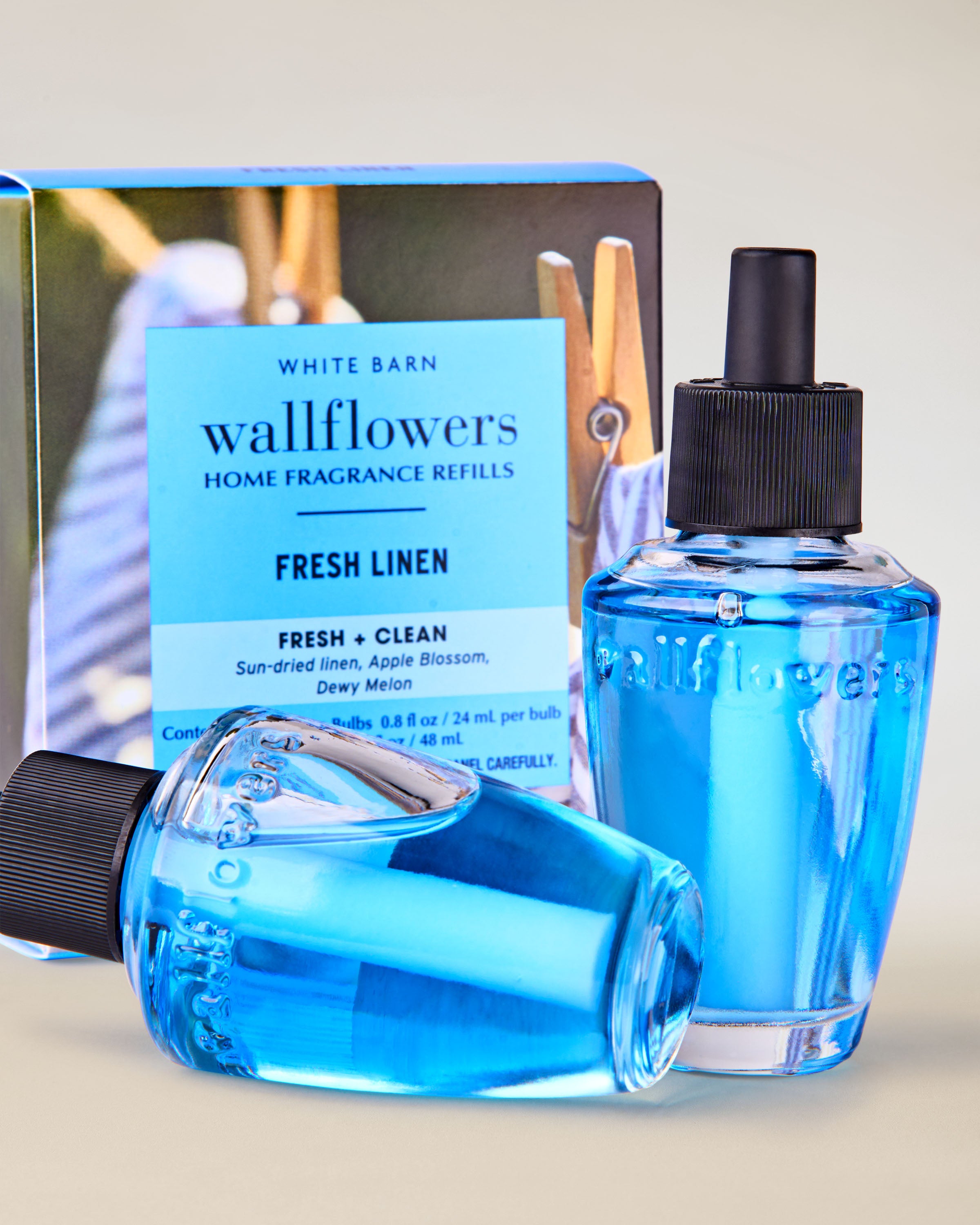 Fresh Linen Wallflowers Refills 2-Pack