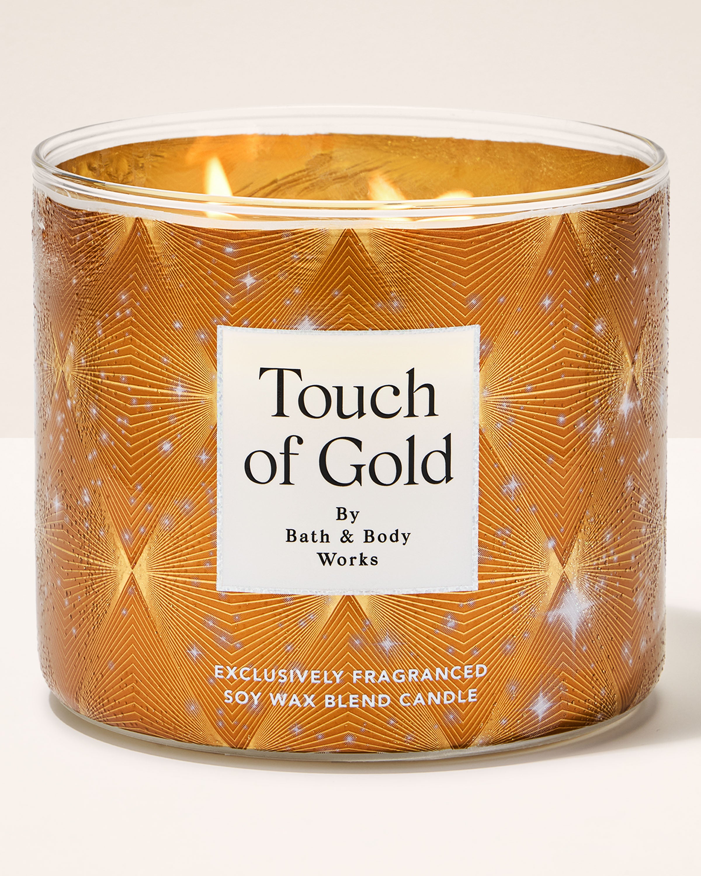 Touch Of Gold 3-Wick Candle