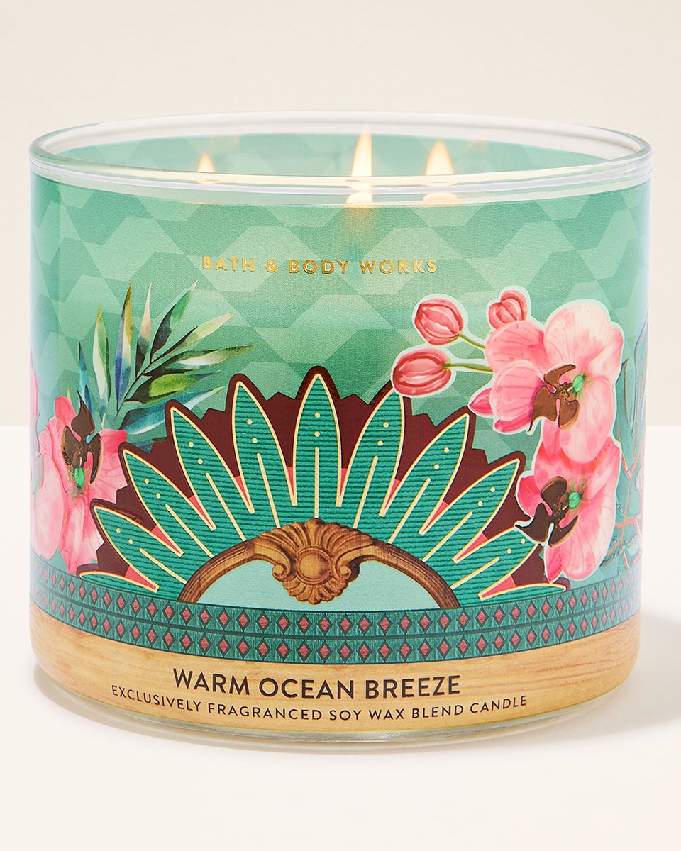 Warm Ocean Breeze 3-Wick Candle | Bath & Body Works