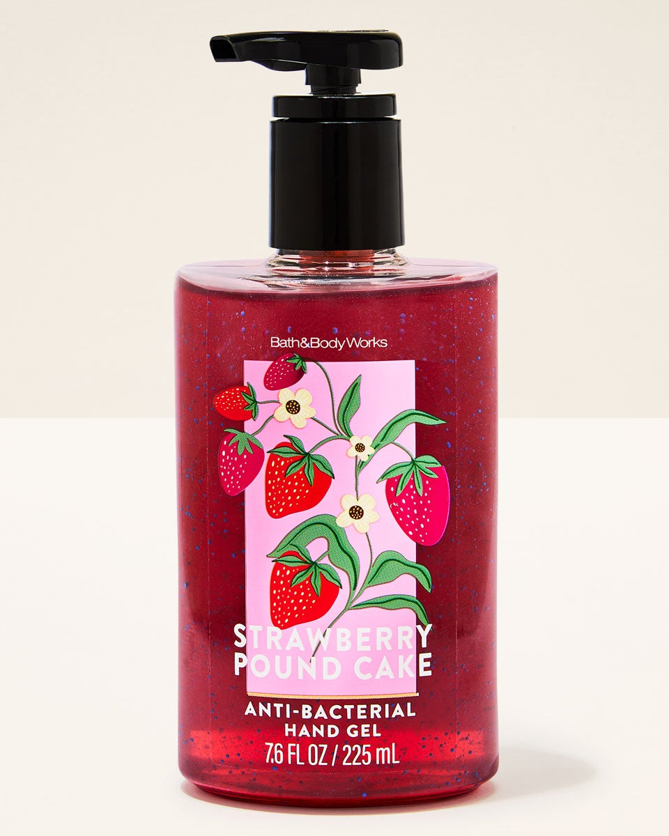 Strawberry Pound Cake Hand Sanitizer with Pump | Bath & Body Works