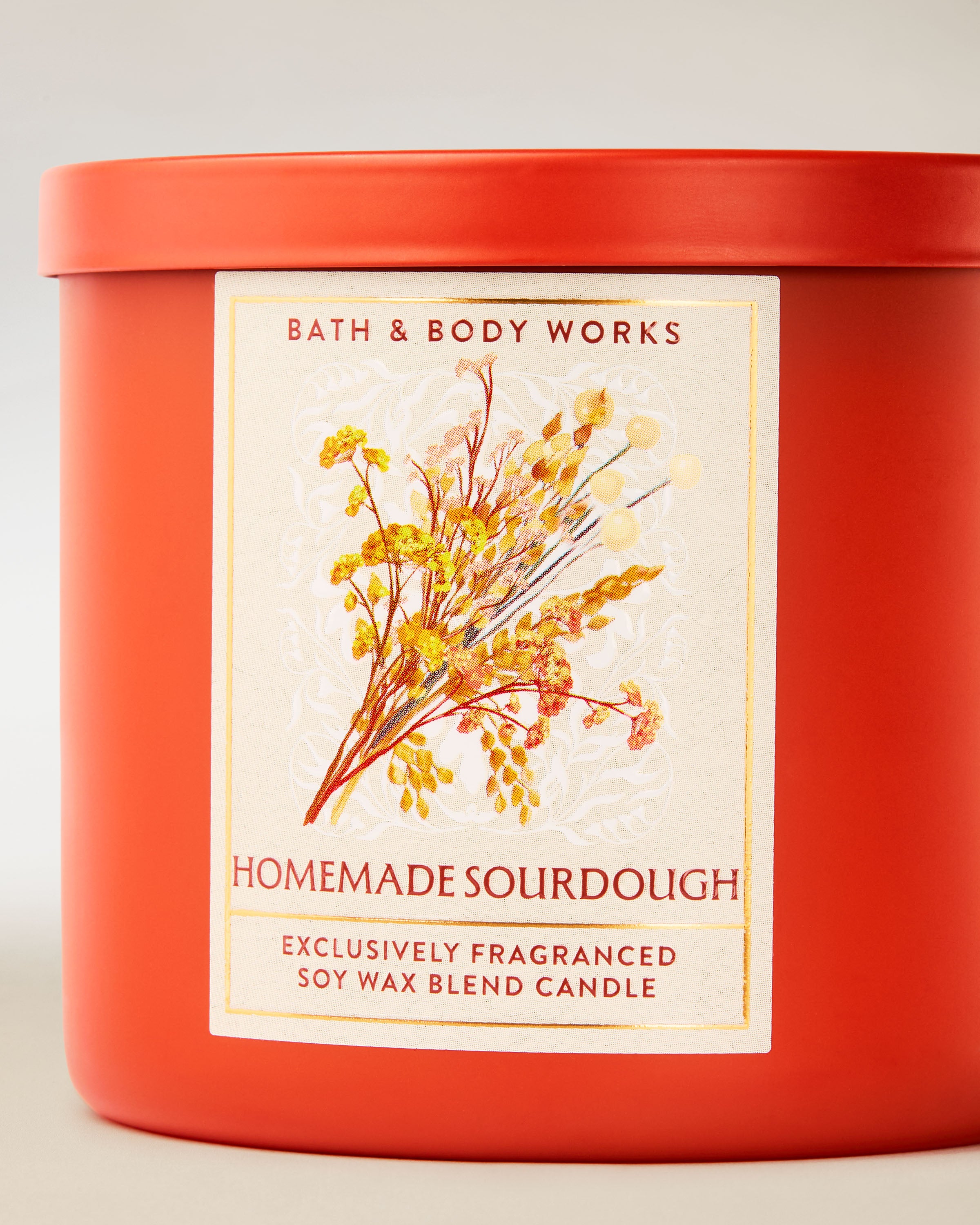 Homemade Sourdough 3-Wick Candle