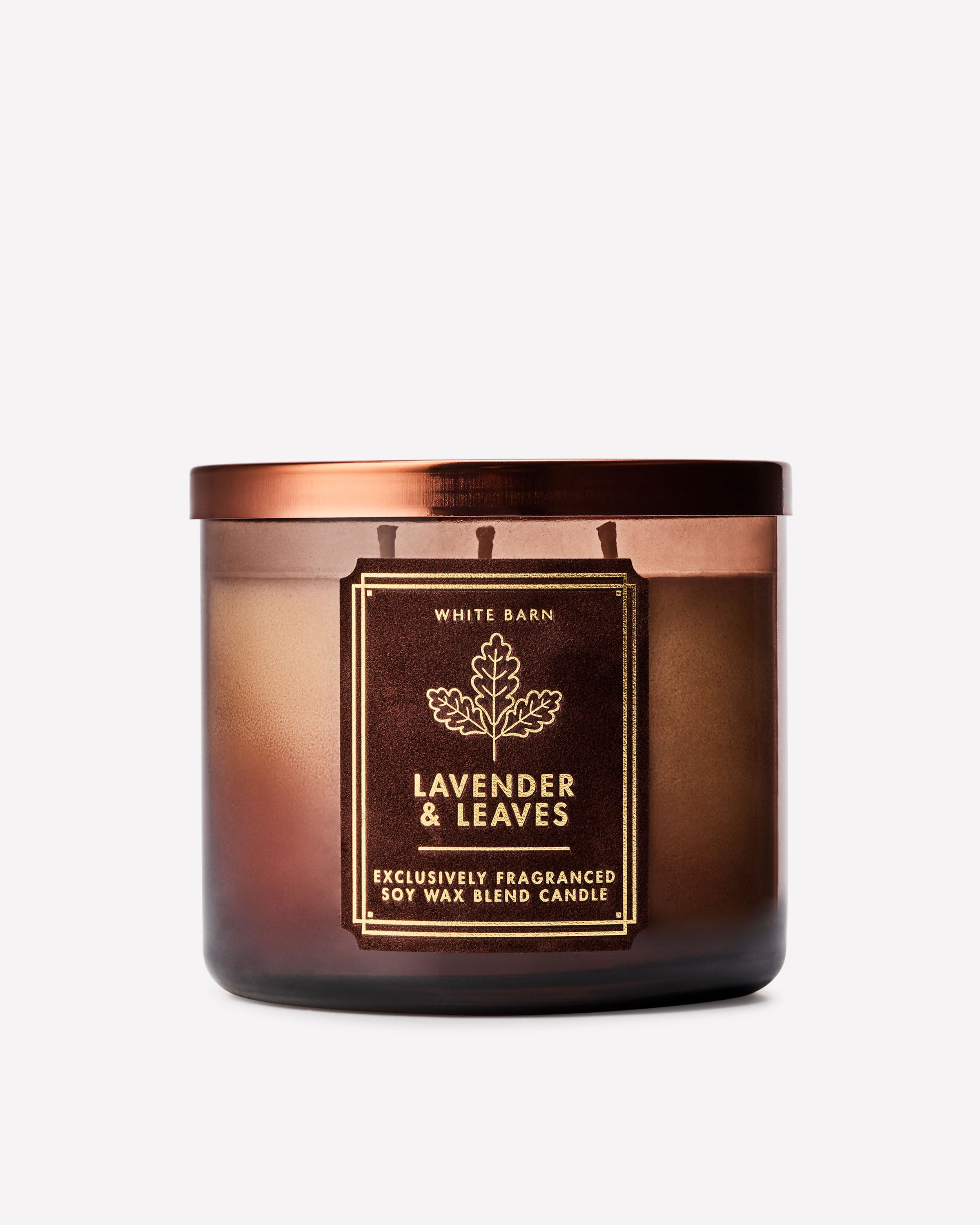 Lavender & Leaves 3-Wick Candle