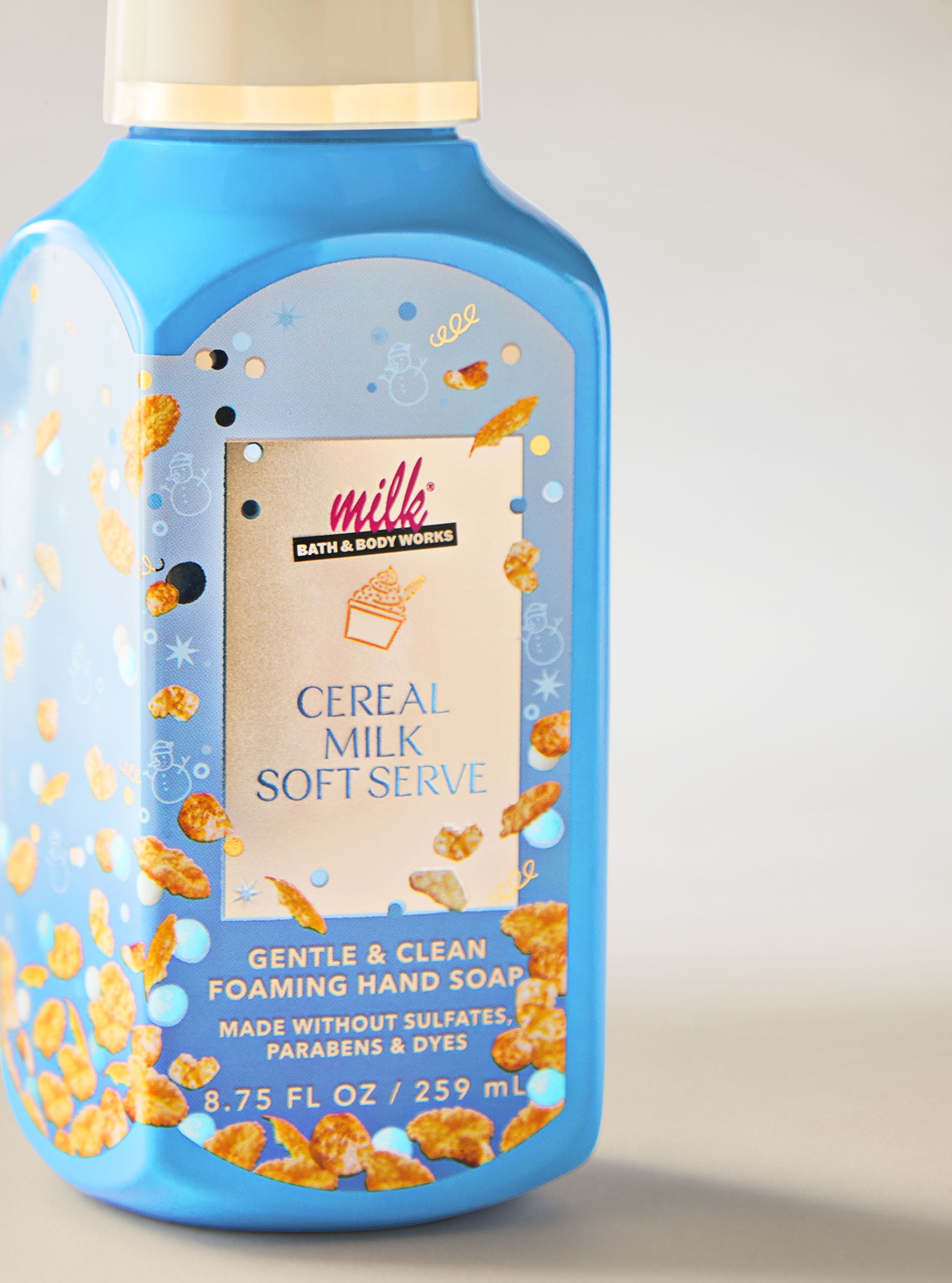 Cereal Milk Soft Serve Gentle & Clean Foaming Hand Soap