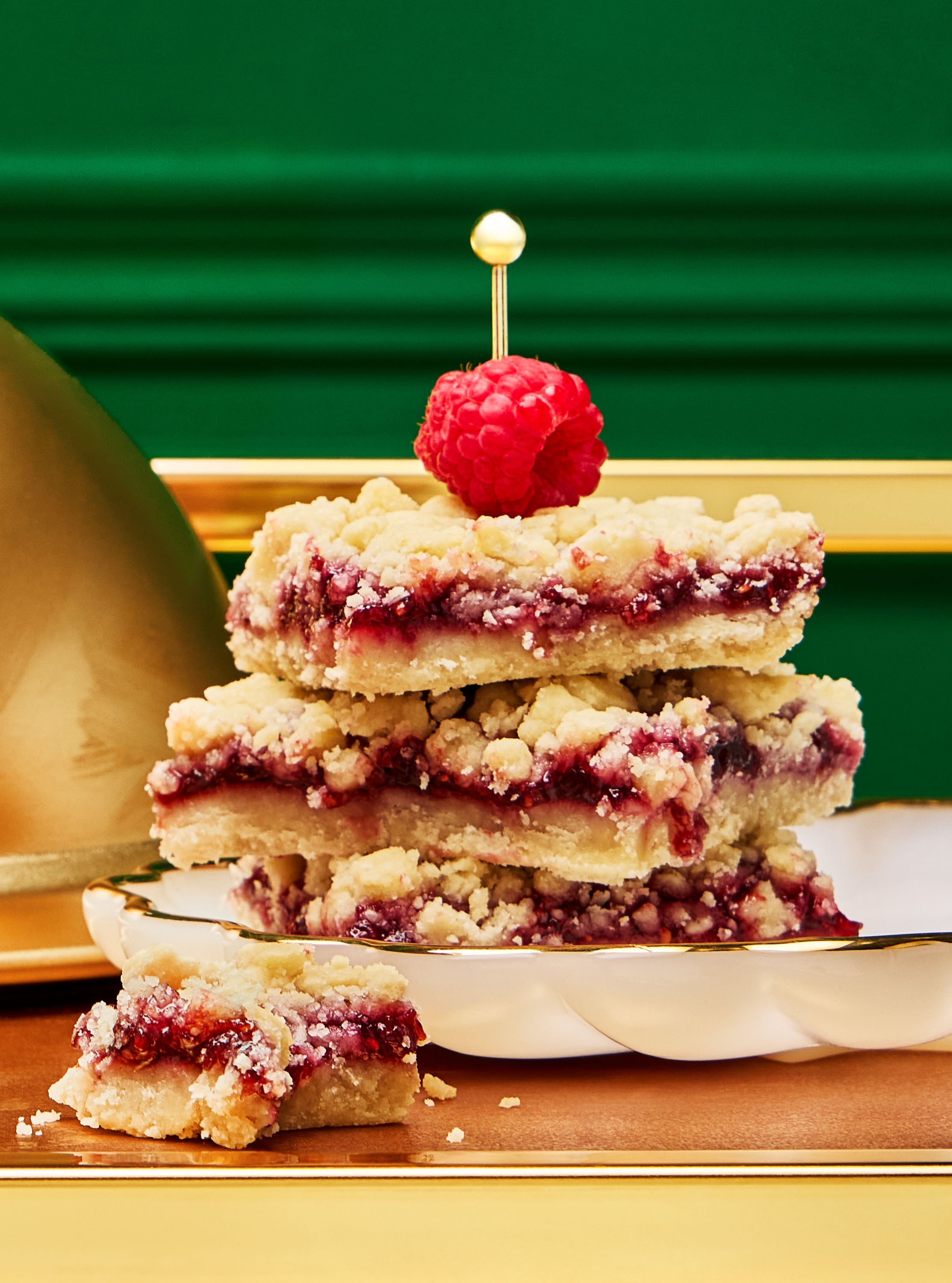 Raspberry Holiday Pie Bar 3-Wick Candle