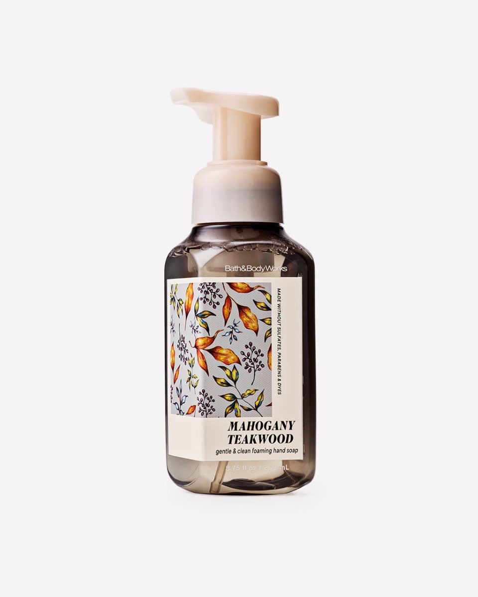 Mahogany Teakwood Gentle & Clean Foaming Hand Soap