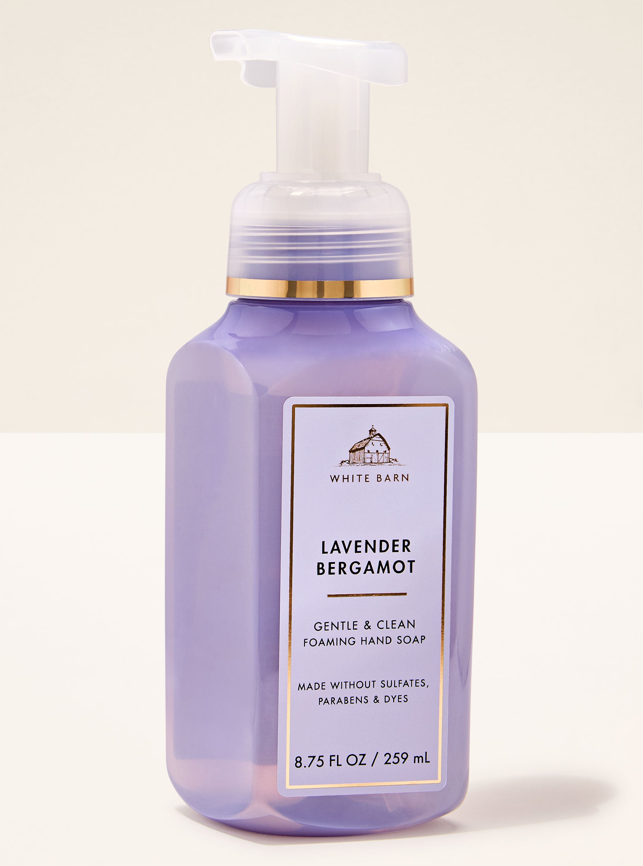 Lavender Bergamot Gentle & Clean Foaming Hand Soap