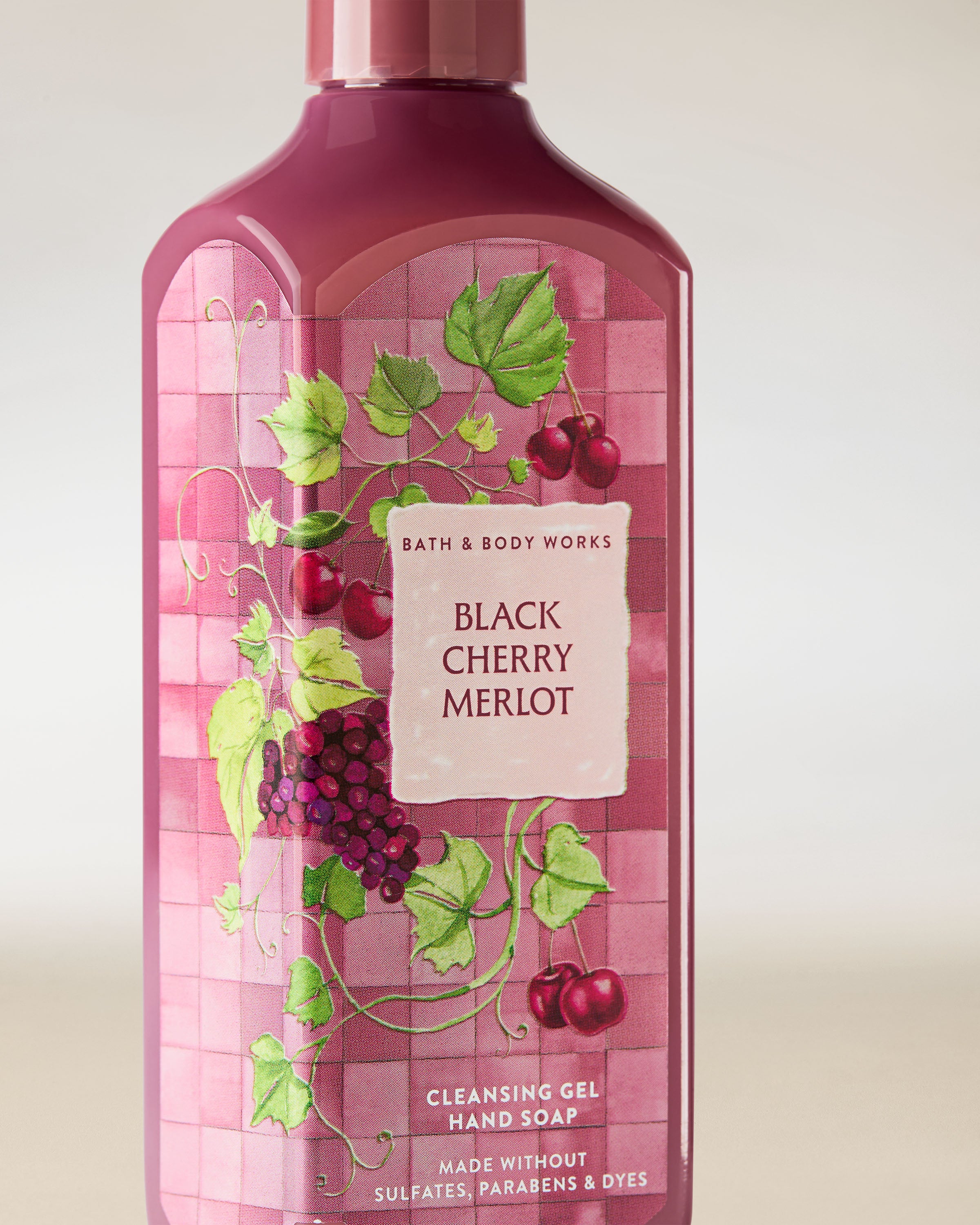 Black Cherry Merlot Cleansing Gel Hand Soap