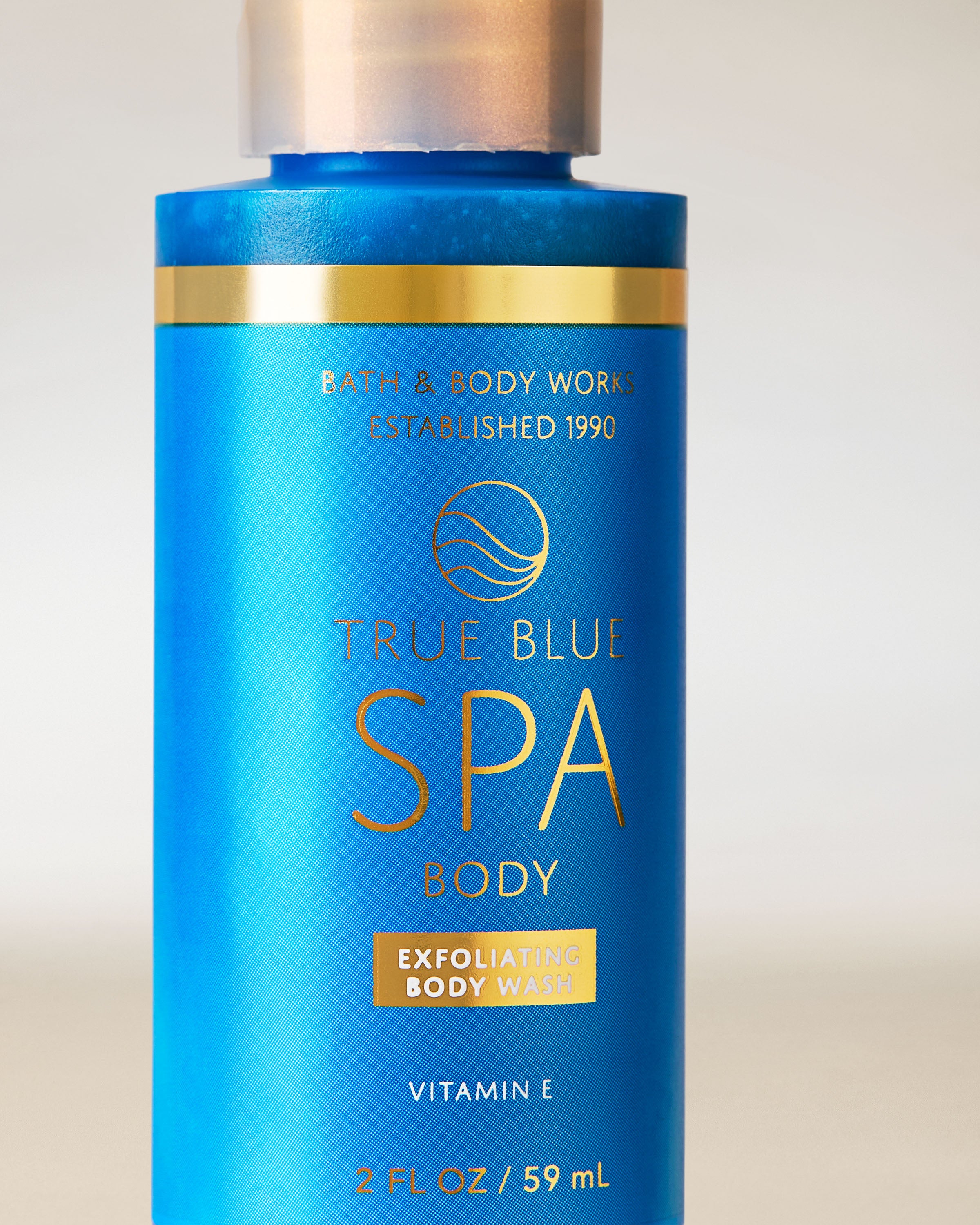 True Blue Spa Travel Size Exfoliating Body Wash