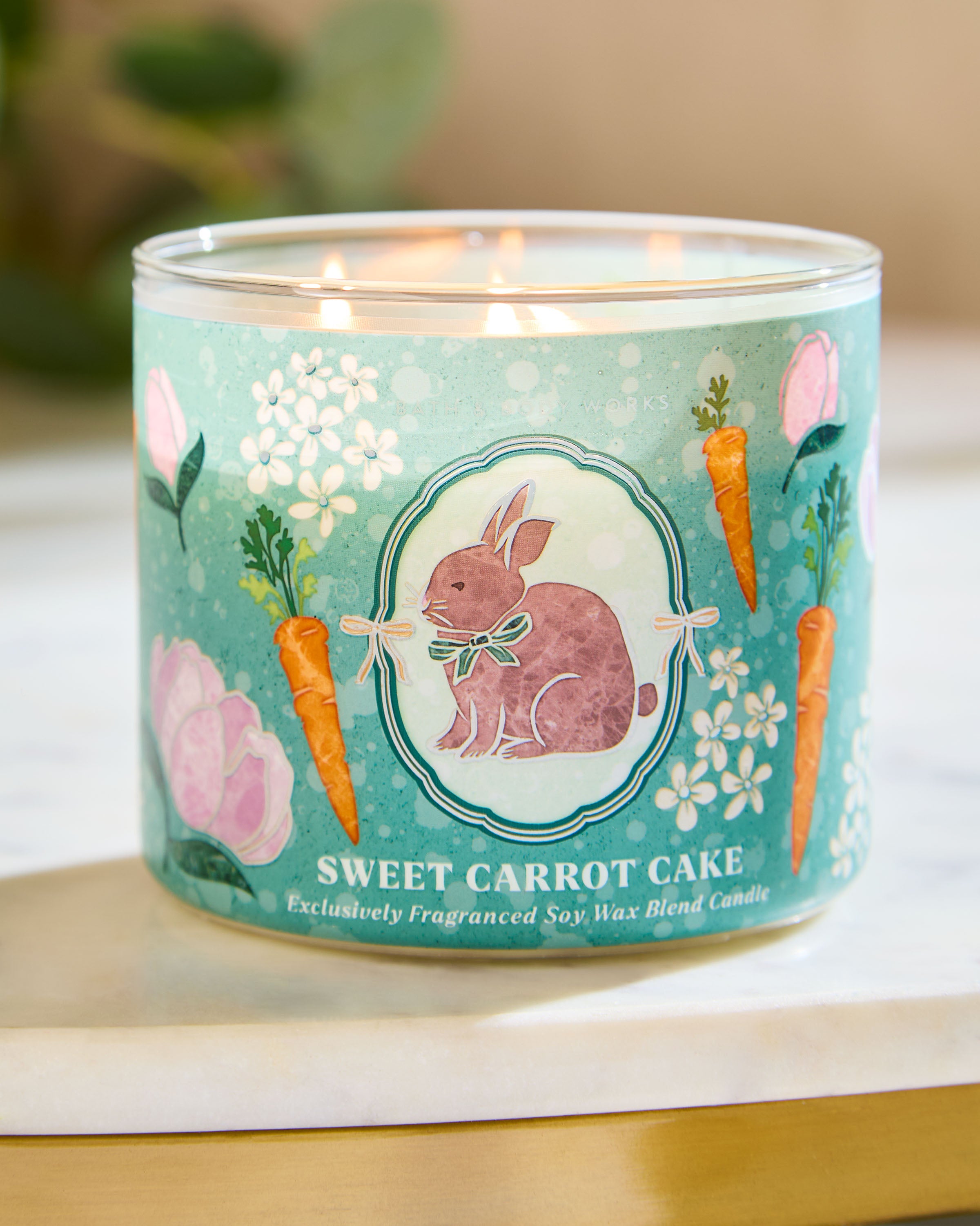 Sweet Carrot Cake 3-Wick Candle