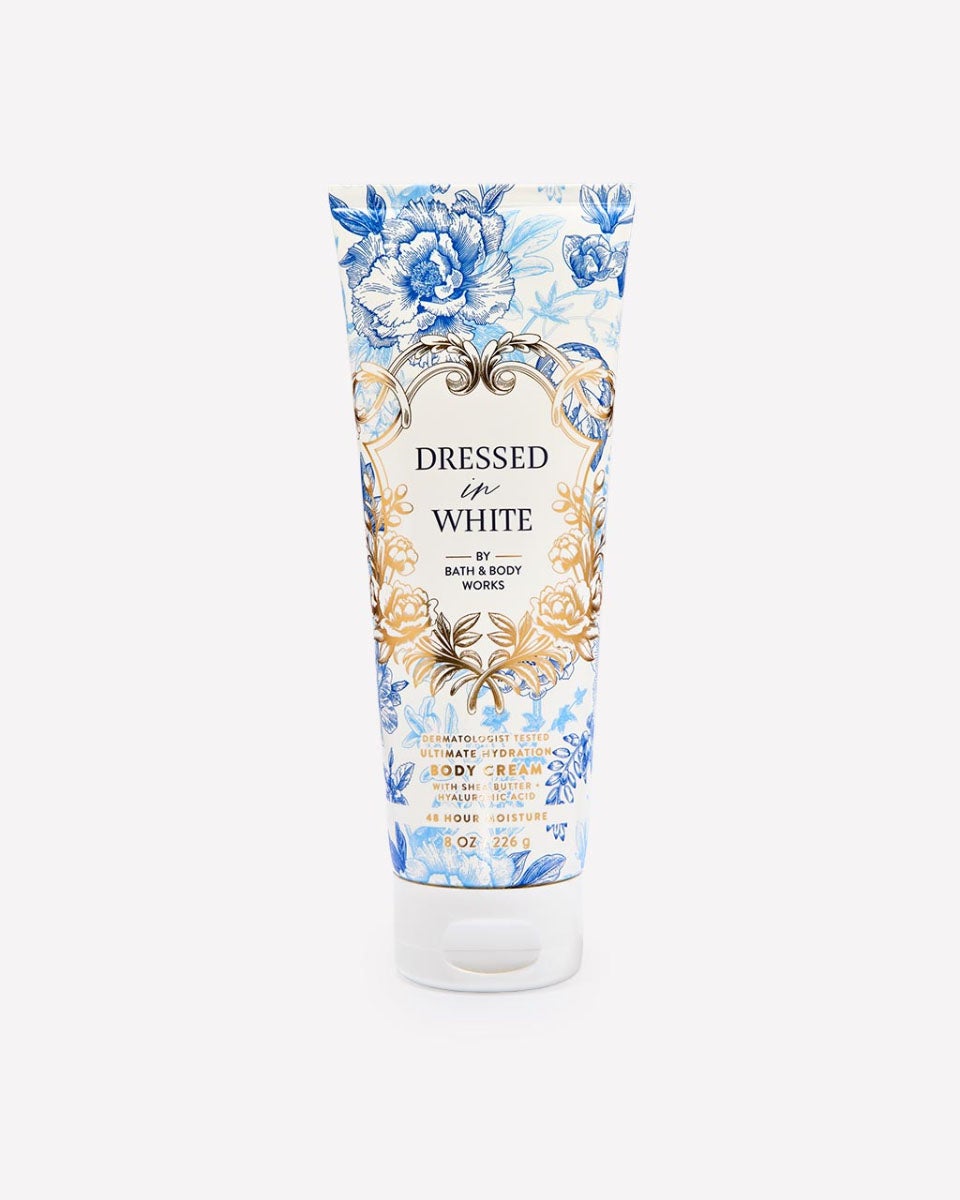bath and body works dressed in white body cream Bath Body Works Dressed in White Perfume Layering