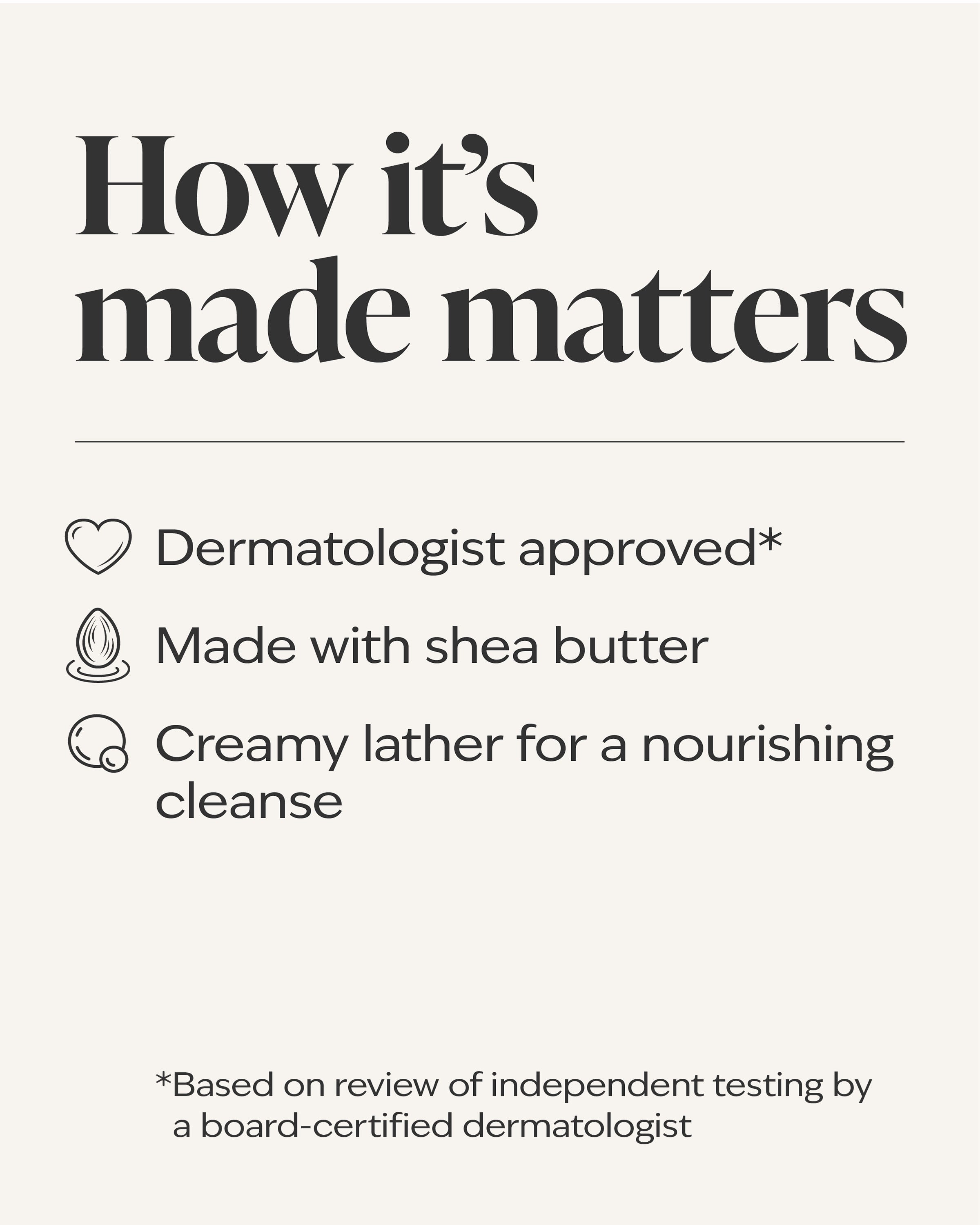 Vanilla Noir Shea Butter Cleansing Bar