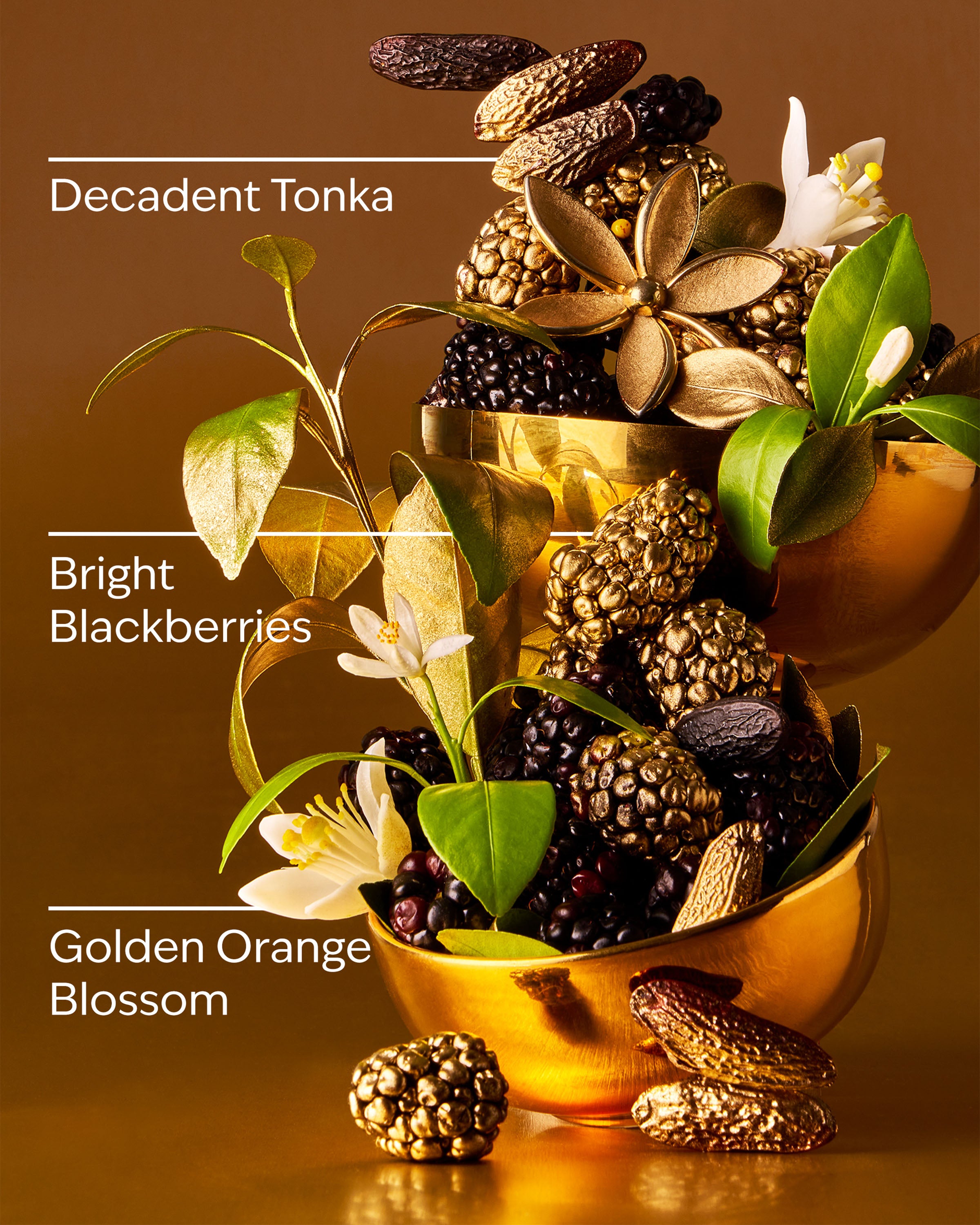 Touch Of Gold 3-Wick Candle