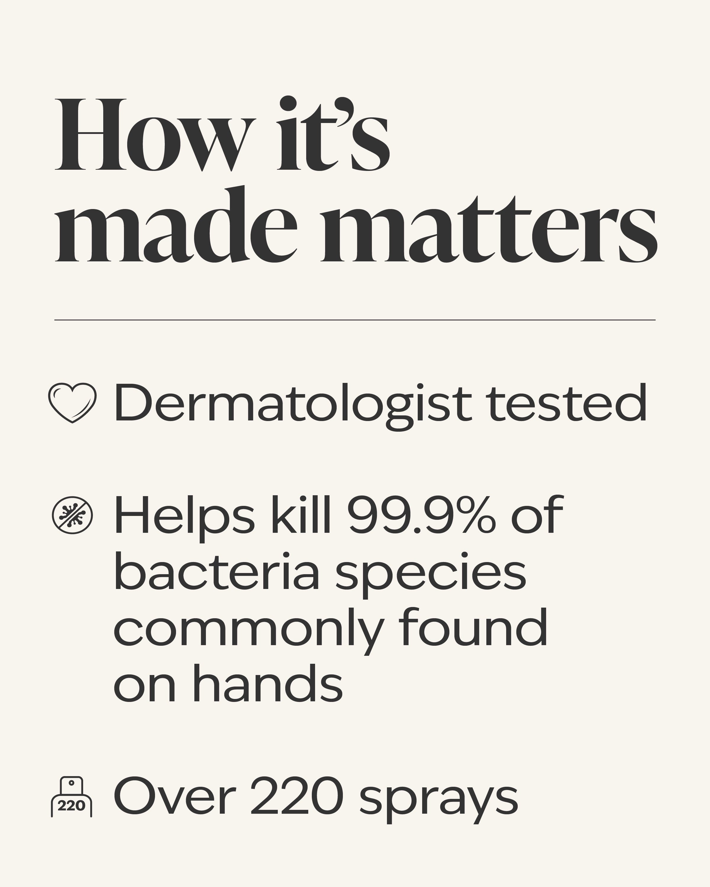 Sunshine & Lemons Hand Sanitizer Spray