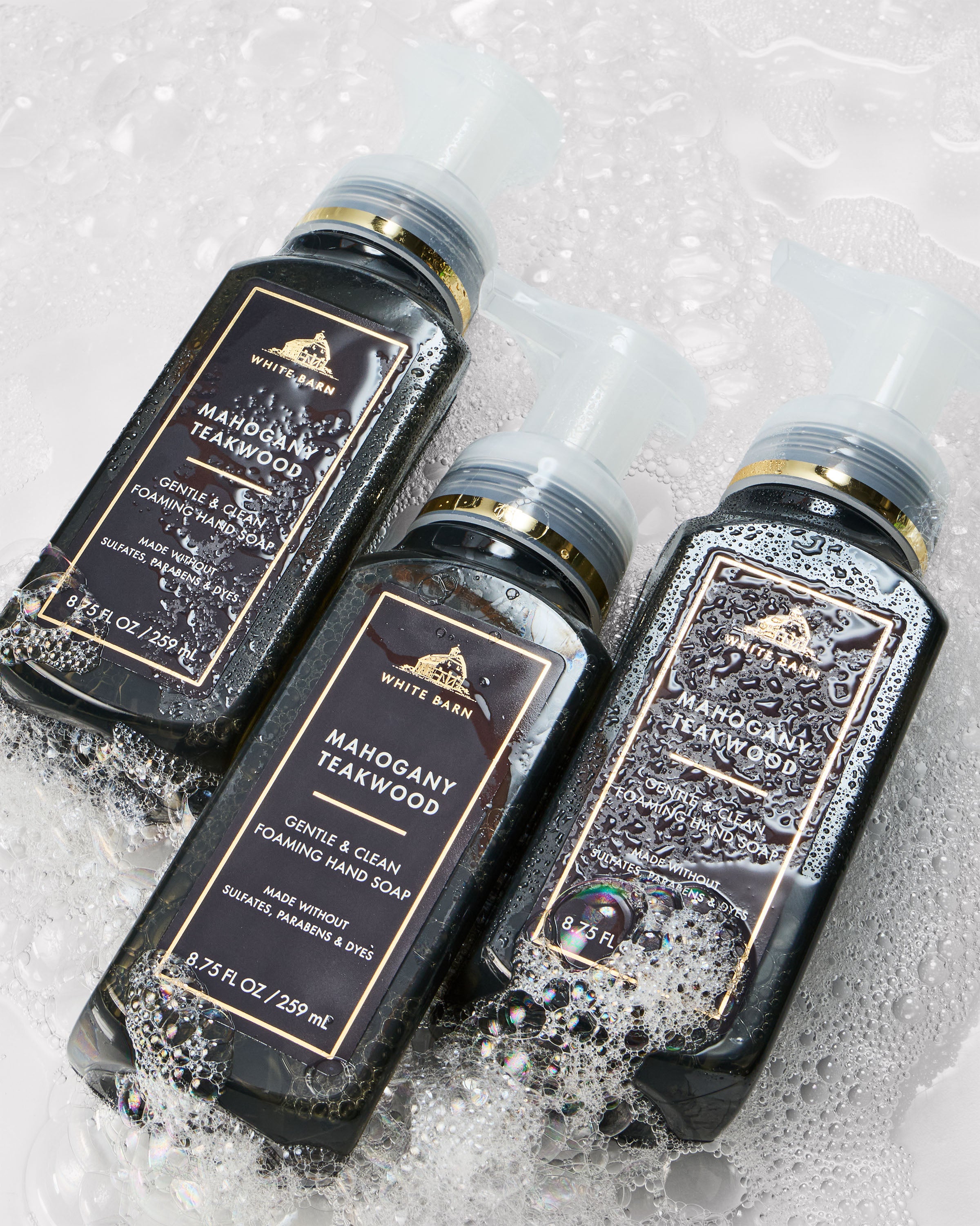 Mahogany Teakwood Gentle & Clean Foaming Hand Soap