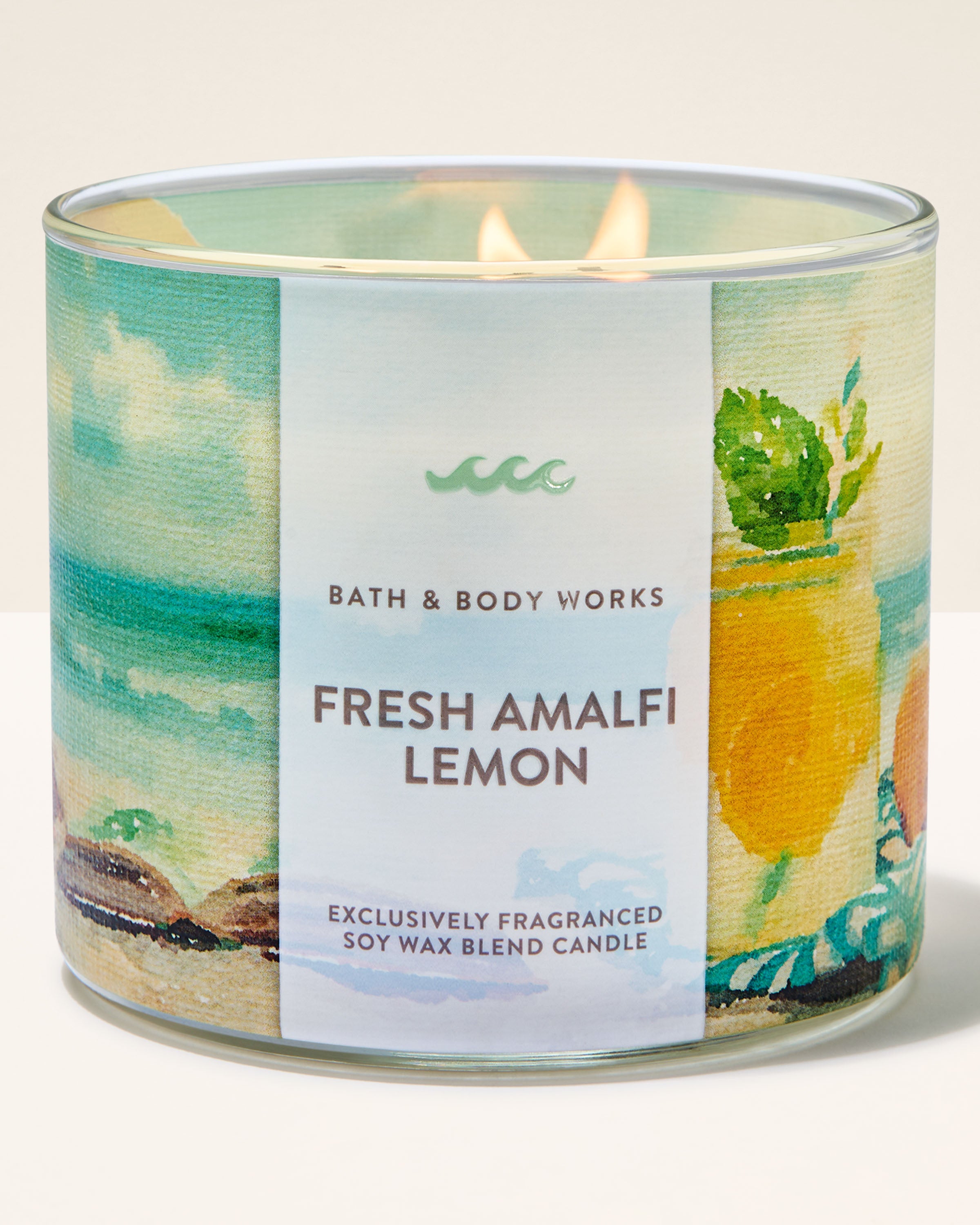 Fresh Amalfi Lemon 3-Wick Candle