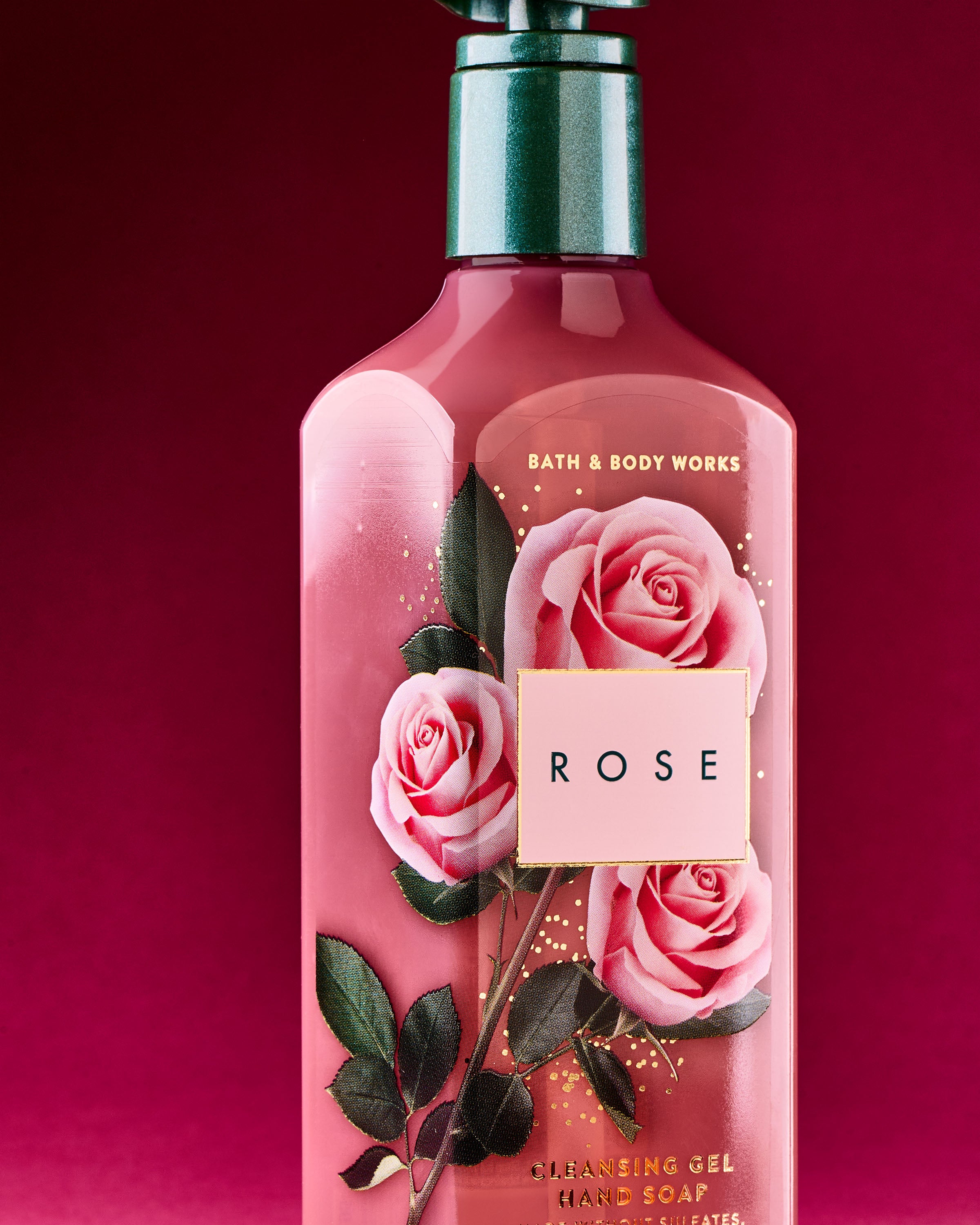 Rose Cleansing Gel Hand Soap